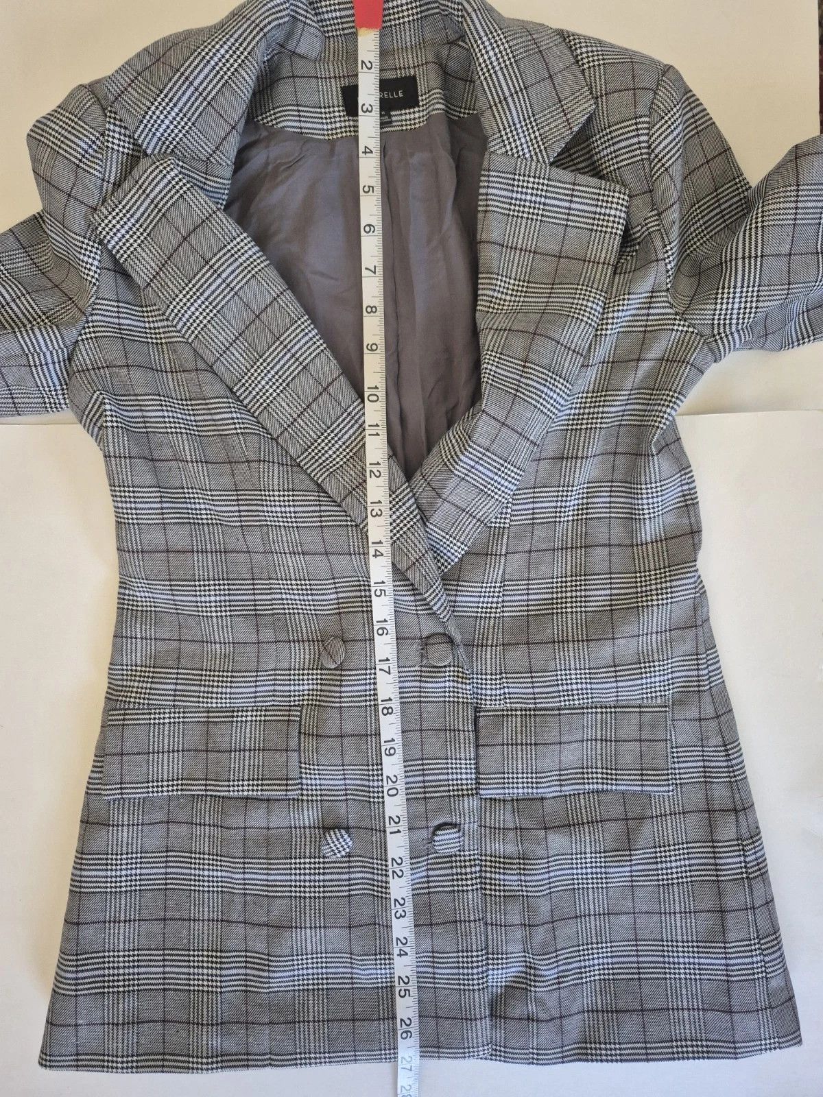 REVOLVE Majorelle Rhea Blazer Plaid Double Breasted Jacket Size XS Size XS / US 0-2 / IT 36-38 - 17 Thumbnail
