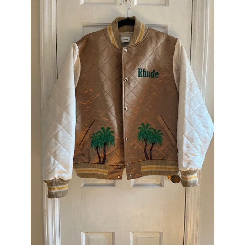 Rhude Rhude Bomber Jacket Port de Gustavis - Large NWT Size US L / EU 52-54 / 3 - 4 Thumbnail