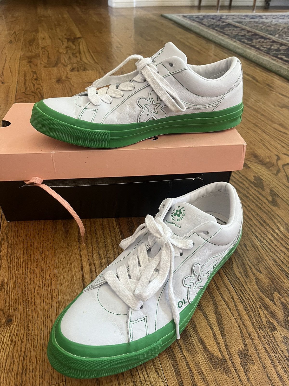 Sneaker Golf Le Fleur Color Block Green GOLF Le FLEUR X Converse
