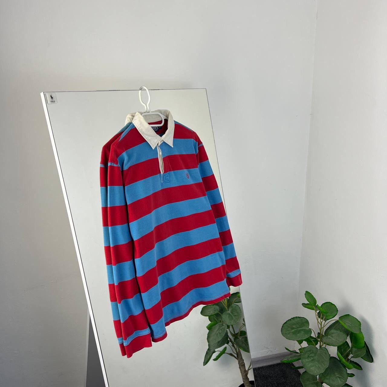 Chaps Ralph Lauren Vintage Chaps Ralph Lauren Rugby Chief Keef Style Striped Size US M / EU 48-50 / 2 - 1 Thumbnail