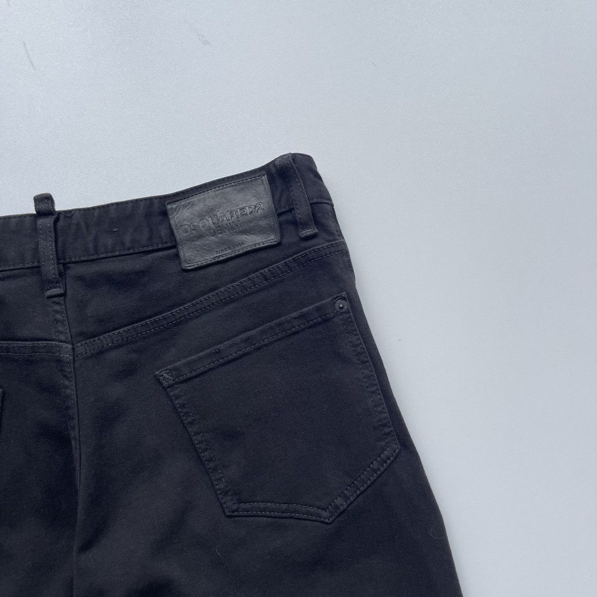 Dsquared2 Dsquared2 Sexy Twist Slim Fit Stretch Cropped Jeans Black Size US 32 / EU 48 - 7 Thumbnail