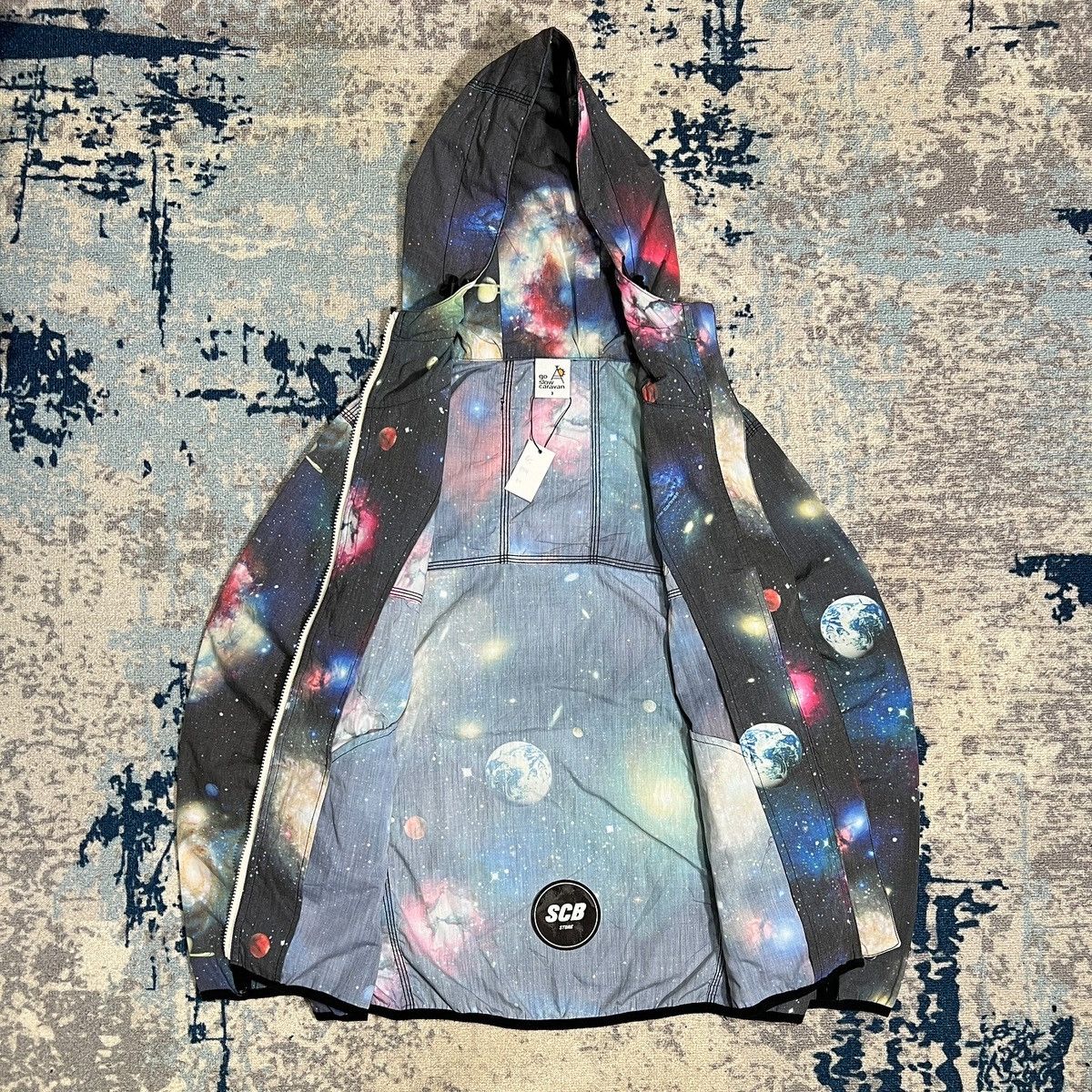 Japanese Brand × go slow caravan Go slow caravan aop galaxy jacket Size US M / EU 48-50 / 2 - 6 Thumbnail