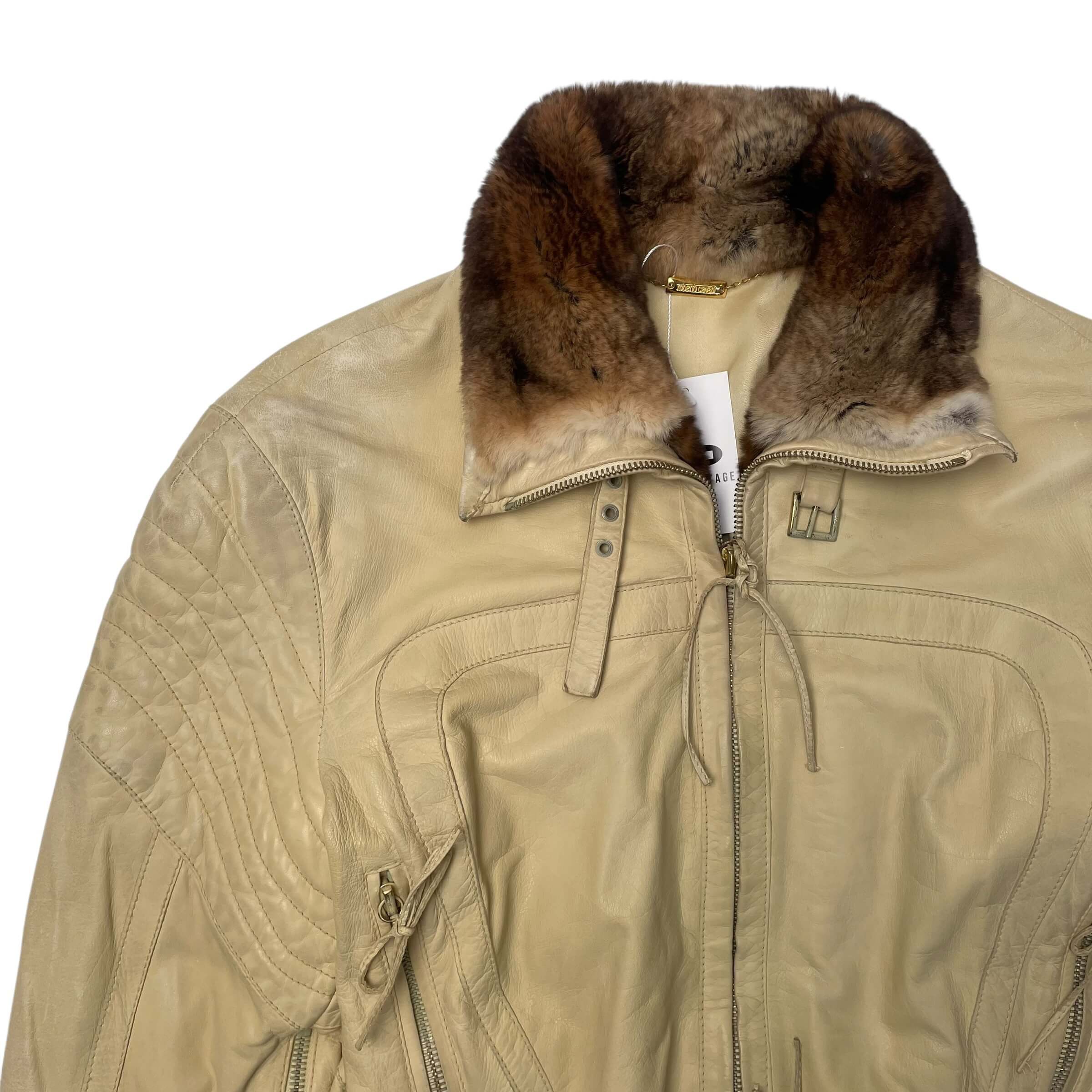 Roberto Cavalli Roberto cavalli eagle print leather&fur jk Size M / US 6-8 / IT 42-44 - 4 Thumbnail
