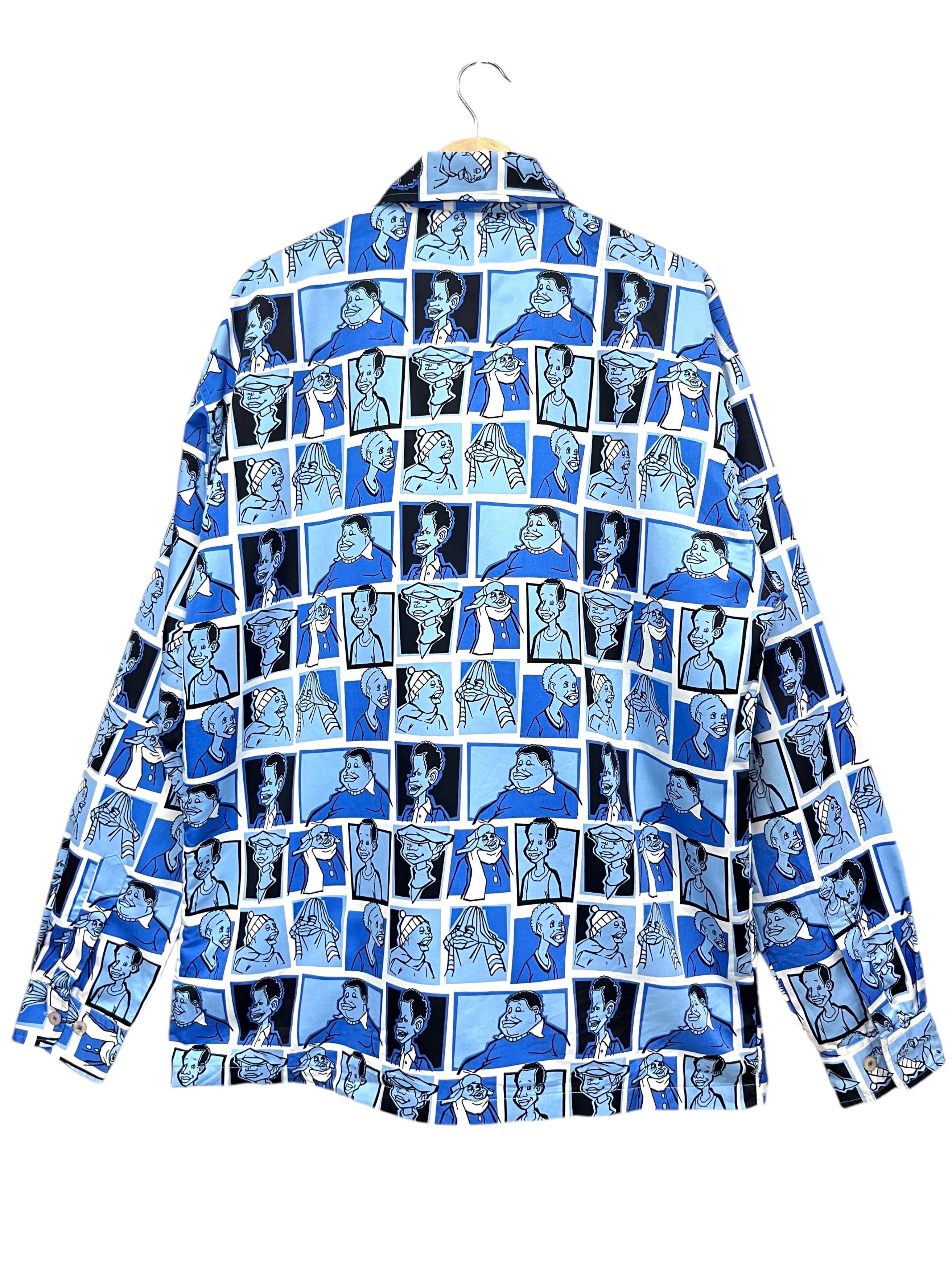 Fubu 🔥DOPE!💥90’s Y2k FUBU Full Print Characters JNCO Style Size US L / EU 52-54 / 3 - 4 Thumbnail