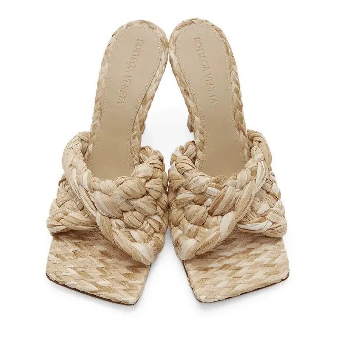 Bottega Veneta o1bcso1str0924 Stretch in Beige Size US 10.5 / IT 40.5 - 4 Thumbnail