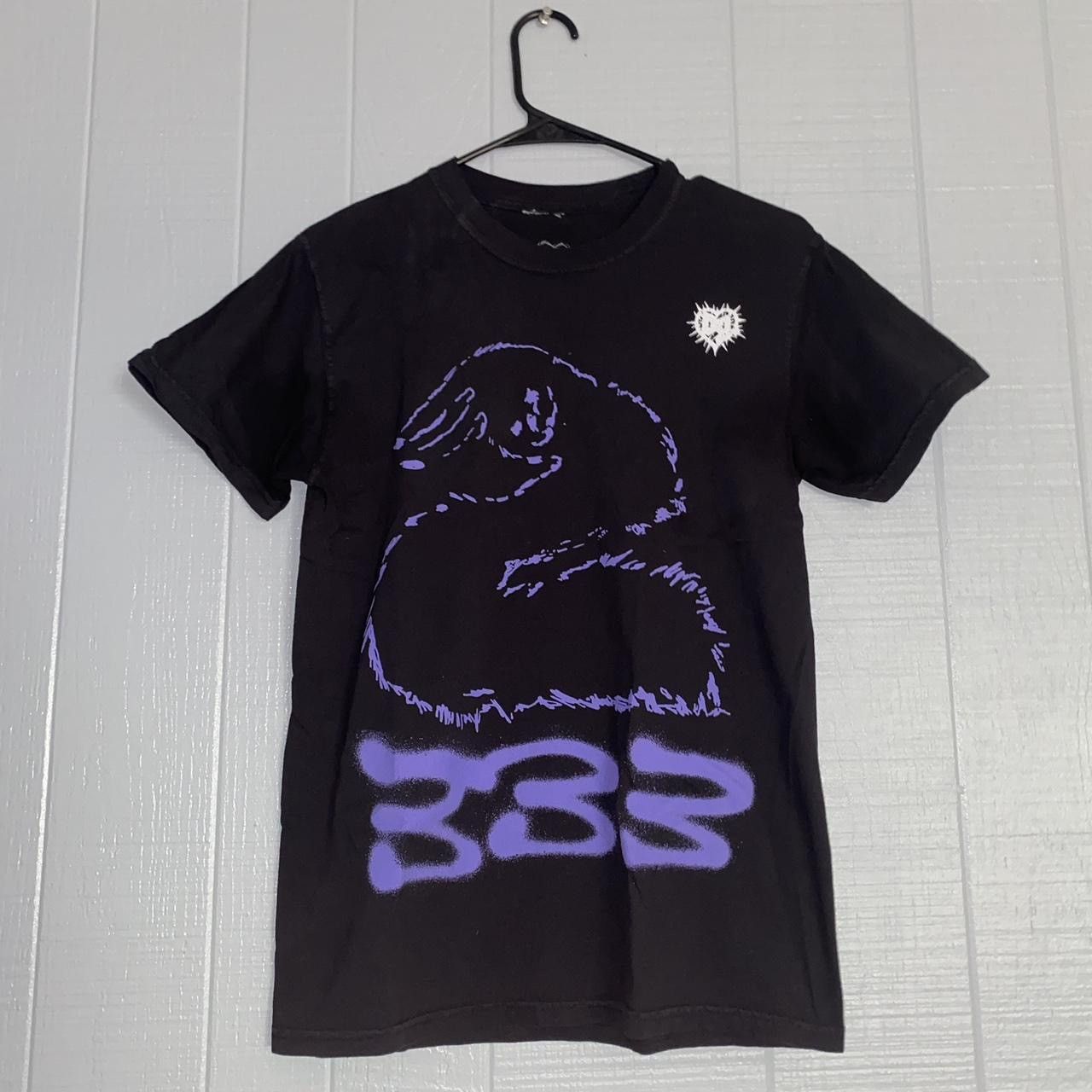 image of 333 Bladee X Claire Barrow T-Shirt in Black, Men's (Size Small)
