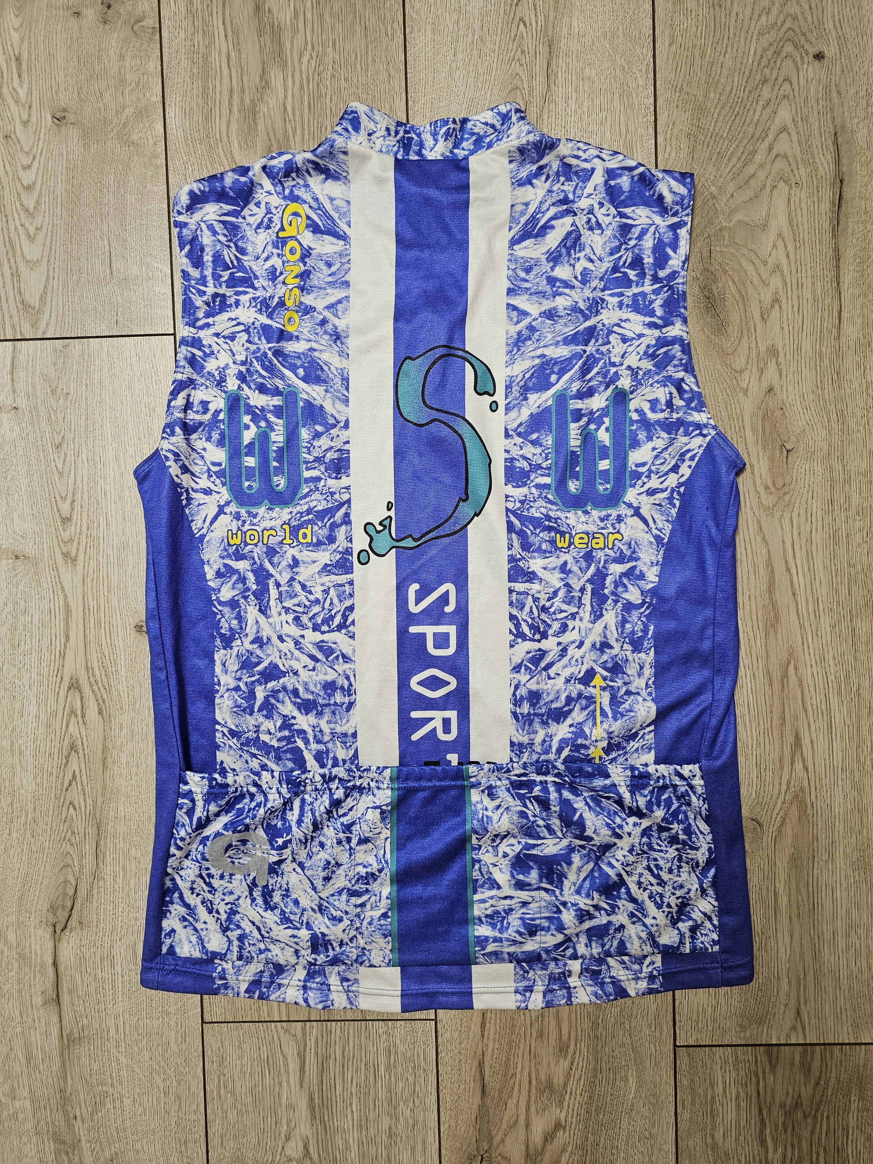 All Sport × Vintage VINTAGE GONSO SPORTS CYCLING JERSEY VELO SHIRT SLEEVELESS Size US M / EU 48-50 / 2 - 2 Thumbnail