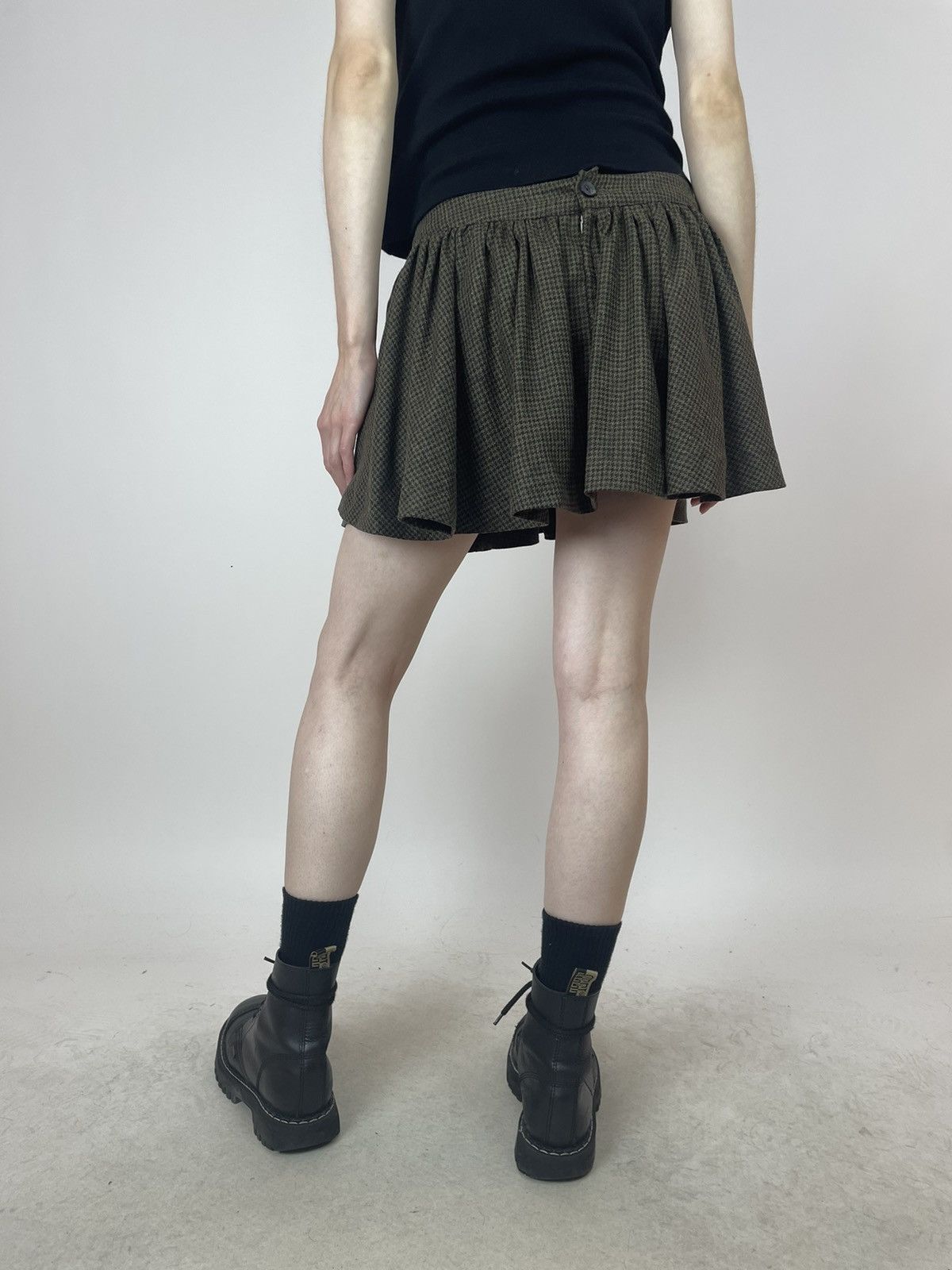 Jack Wills × Vintage Jack Wills Wool pleated mini skirt Womens size 8 Size 27" / US 4 / IT 40 - 8 Thumbnail