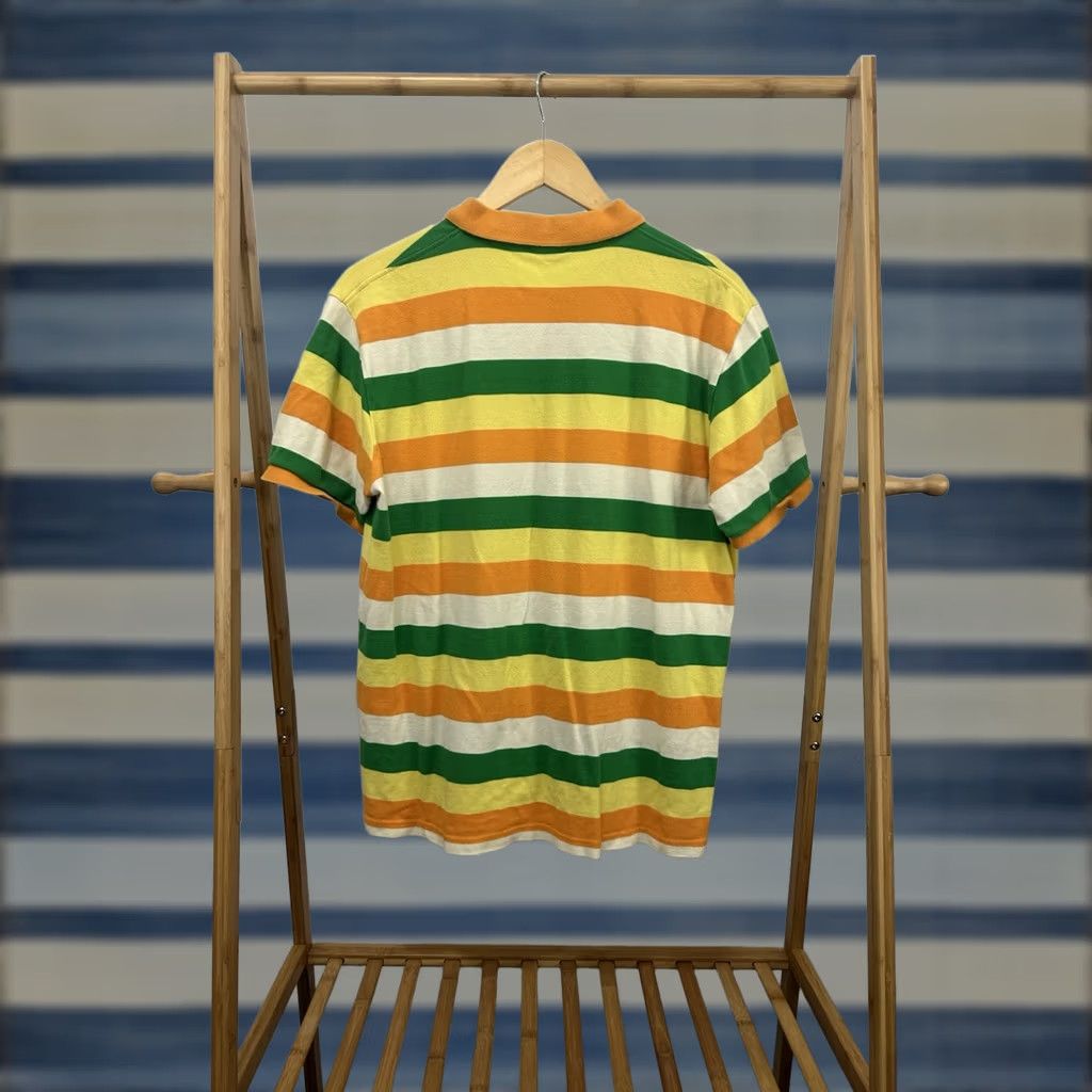 Lacoste Lacoste Polo Shirt Mens Short Sleeve Multicolor Alligator Striped Size 8 Size US M / EU 48-50 / 2 - 1 Thumbnail