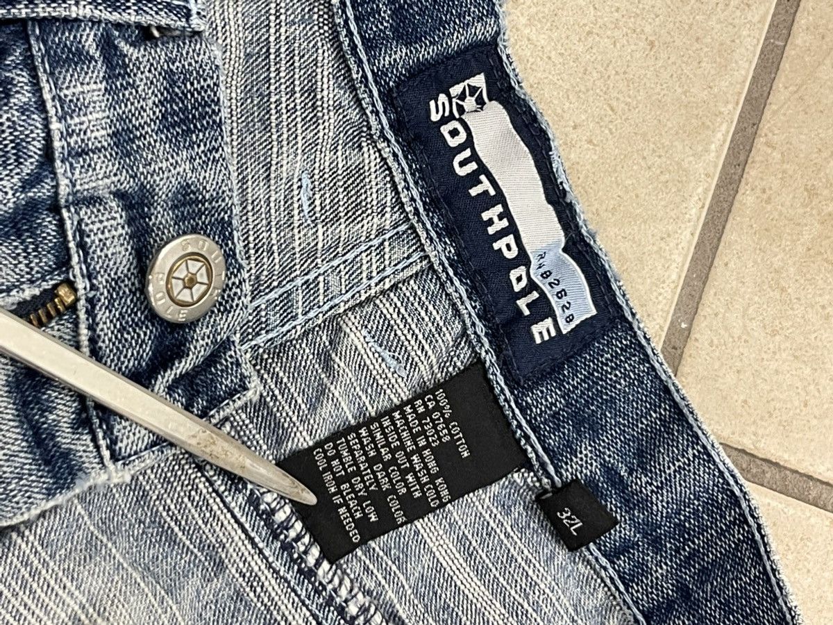 JNCO × Southpole Southpole JNCO Style Streetwear Graffiti Patchwork Denim Size US 32 / EU 48 - 6 Thumbnail