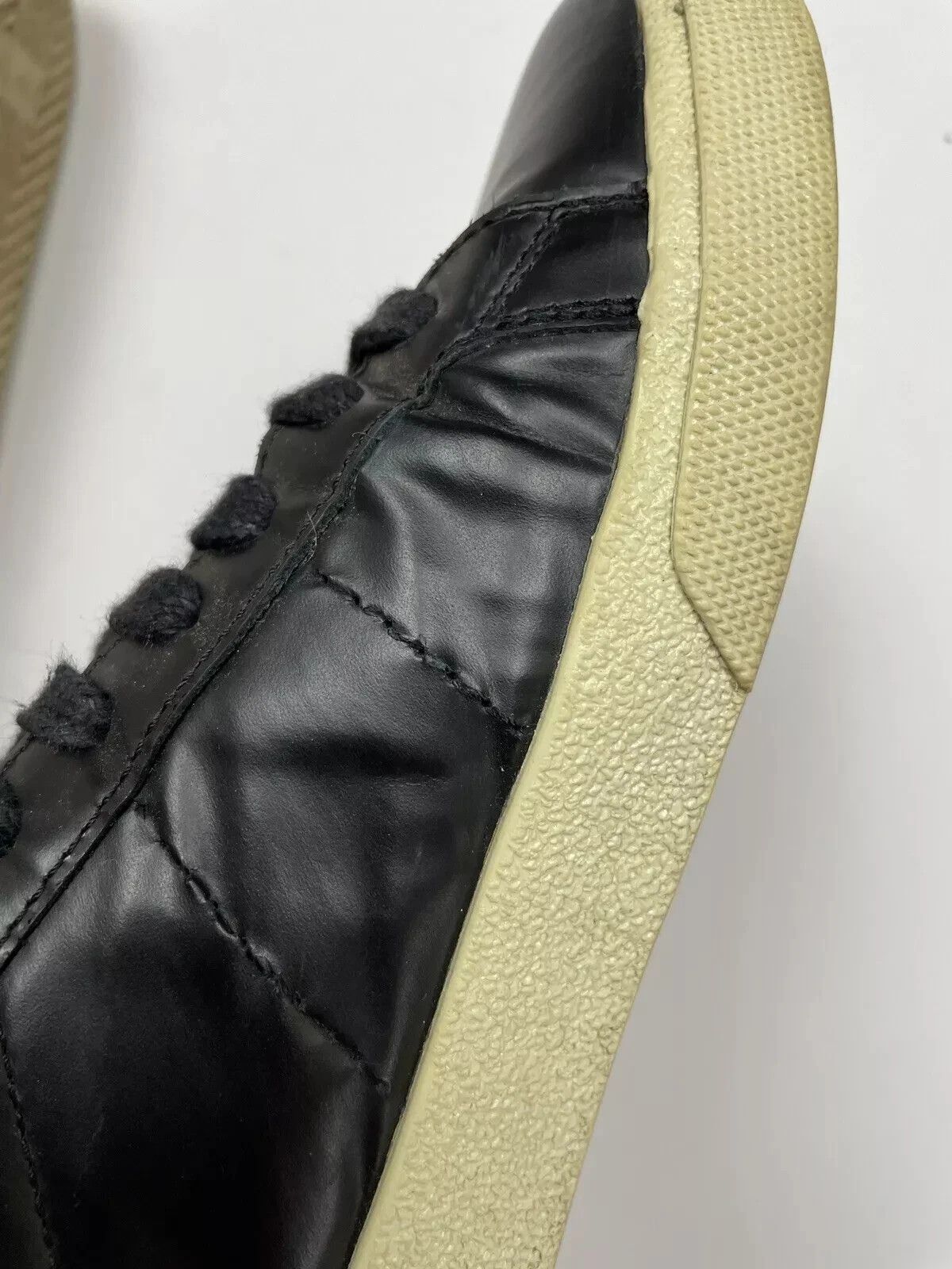 Yves Saint Laurent YSL SAINT LAURENT SL / 05 SNEAKER LEATHER WOMENS SHOES Size US 9 / IT 39 - 6 Thumbnail