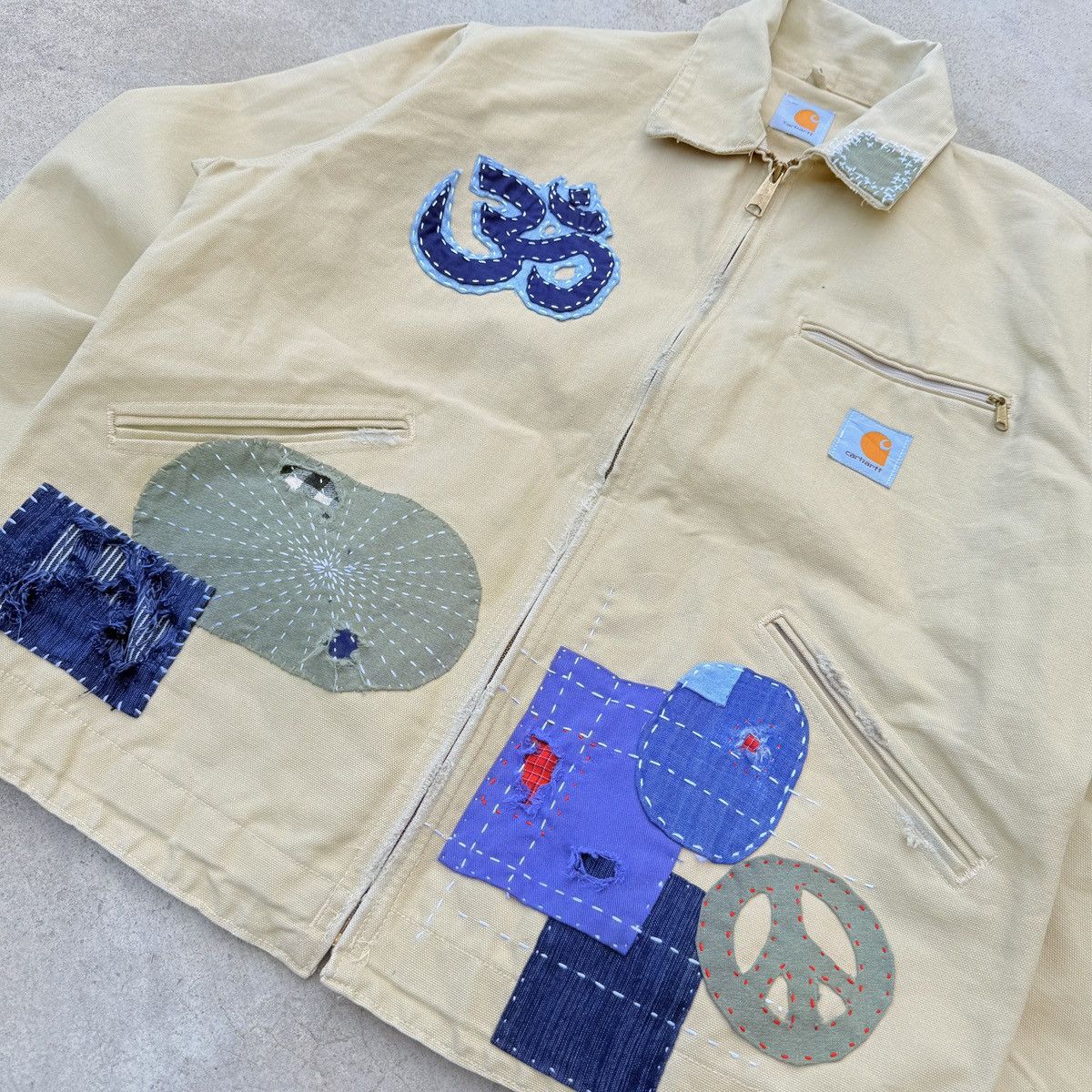 Carhartt 1 of 1 carhartt Sashiko detroit jacket Size US M / EU 48-50 / 2 - 2 Thumbnail