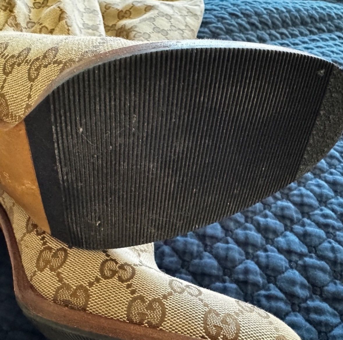 Gucci Gucci Knee High Heels Size US 8 / IT 38 - 9 Thumbnail
