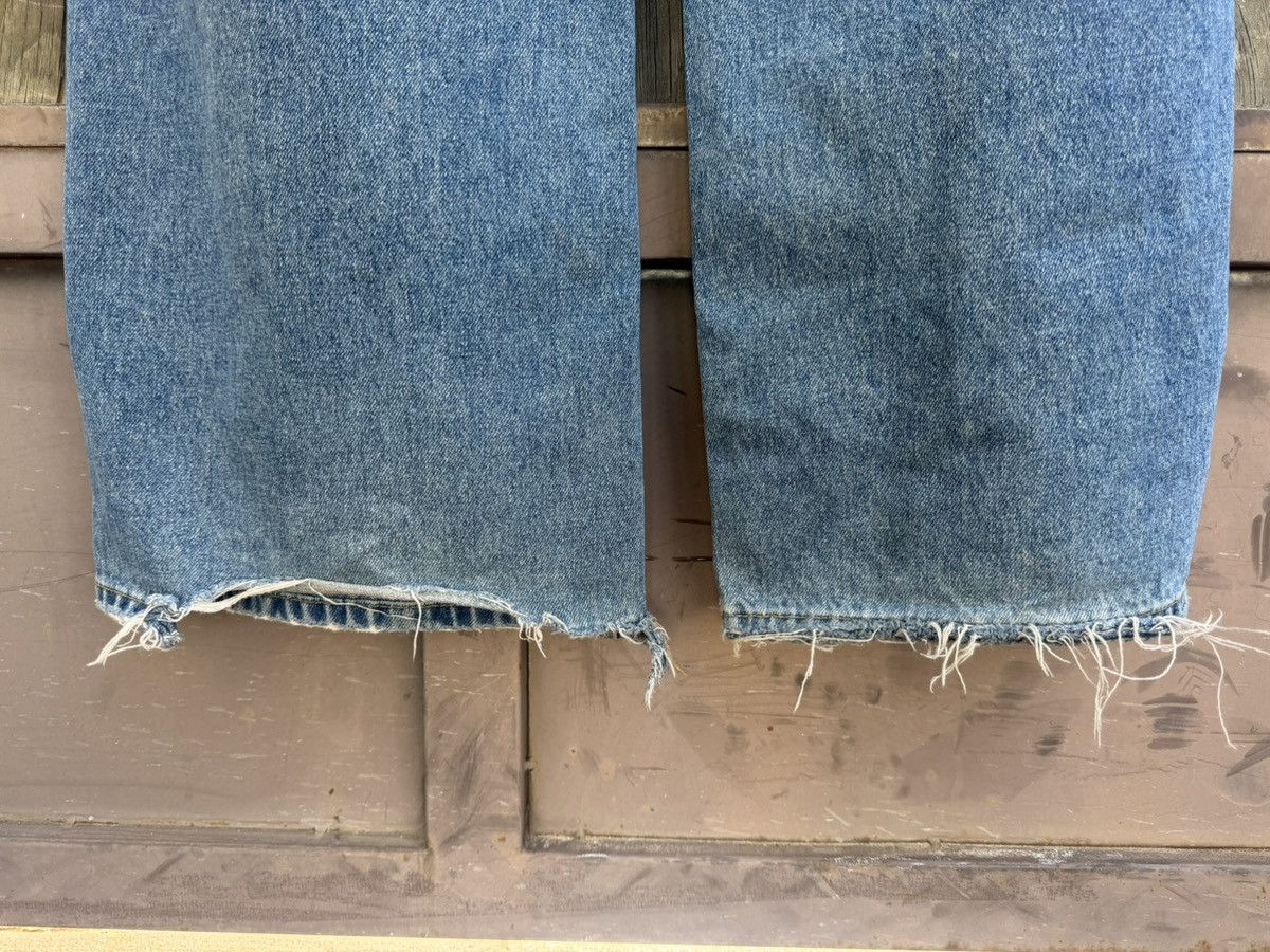 Zicmade ZICMade Wide Leg Distressed Denim Jeans Size US 30 / EU 46 - 4 Thumbnail