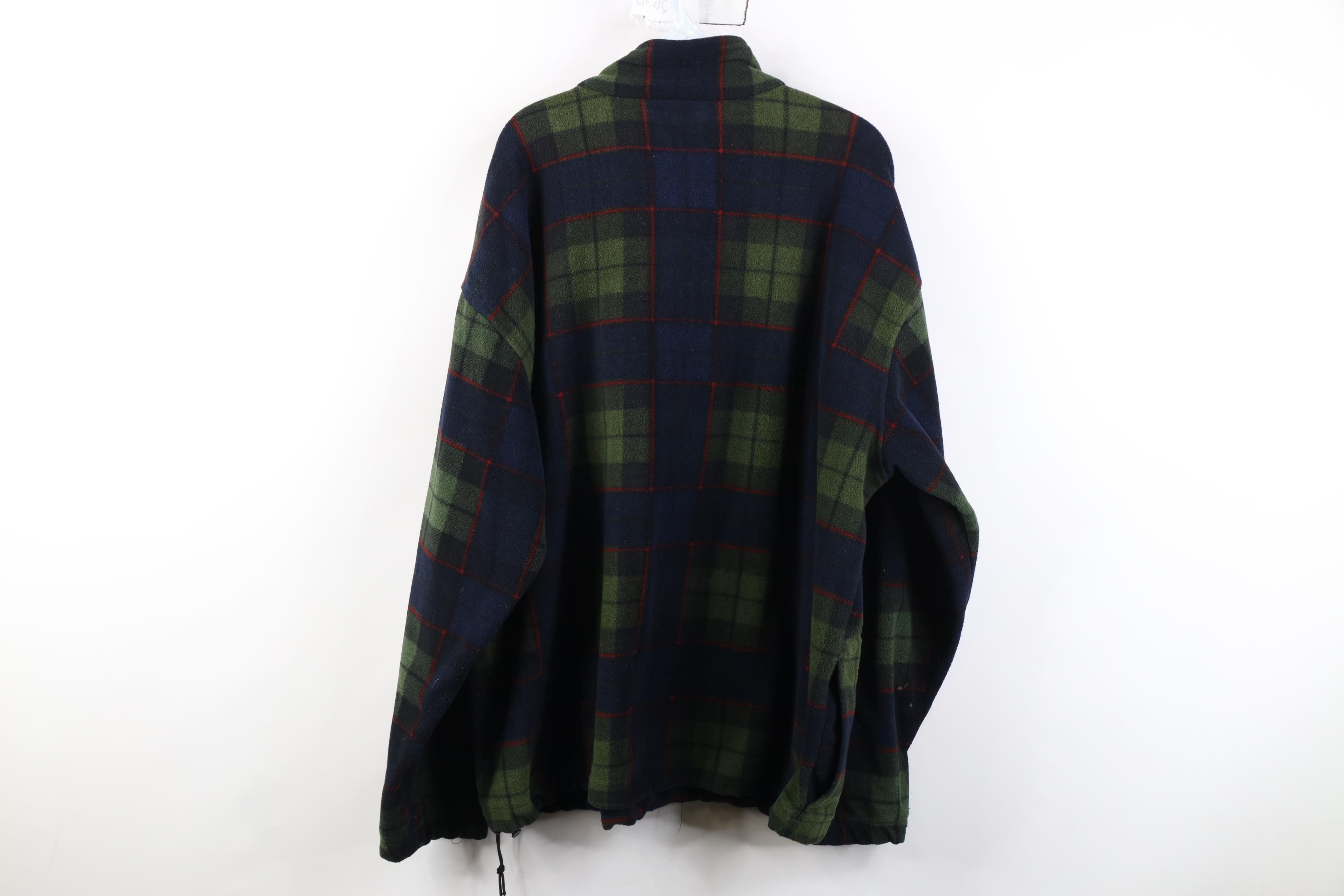 Vintage Vintage 90s Streetwear 1/4 Zip Fleece Pullover Sweater USA Size US XL / EU 56 / 4 - 13 Thumbnail