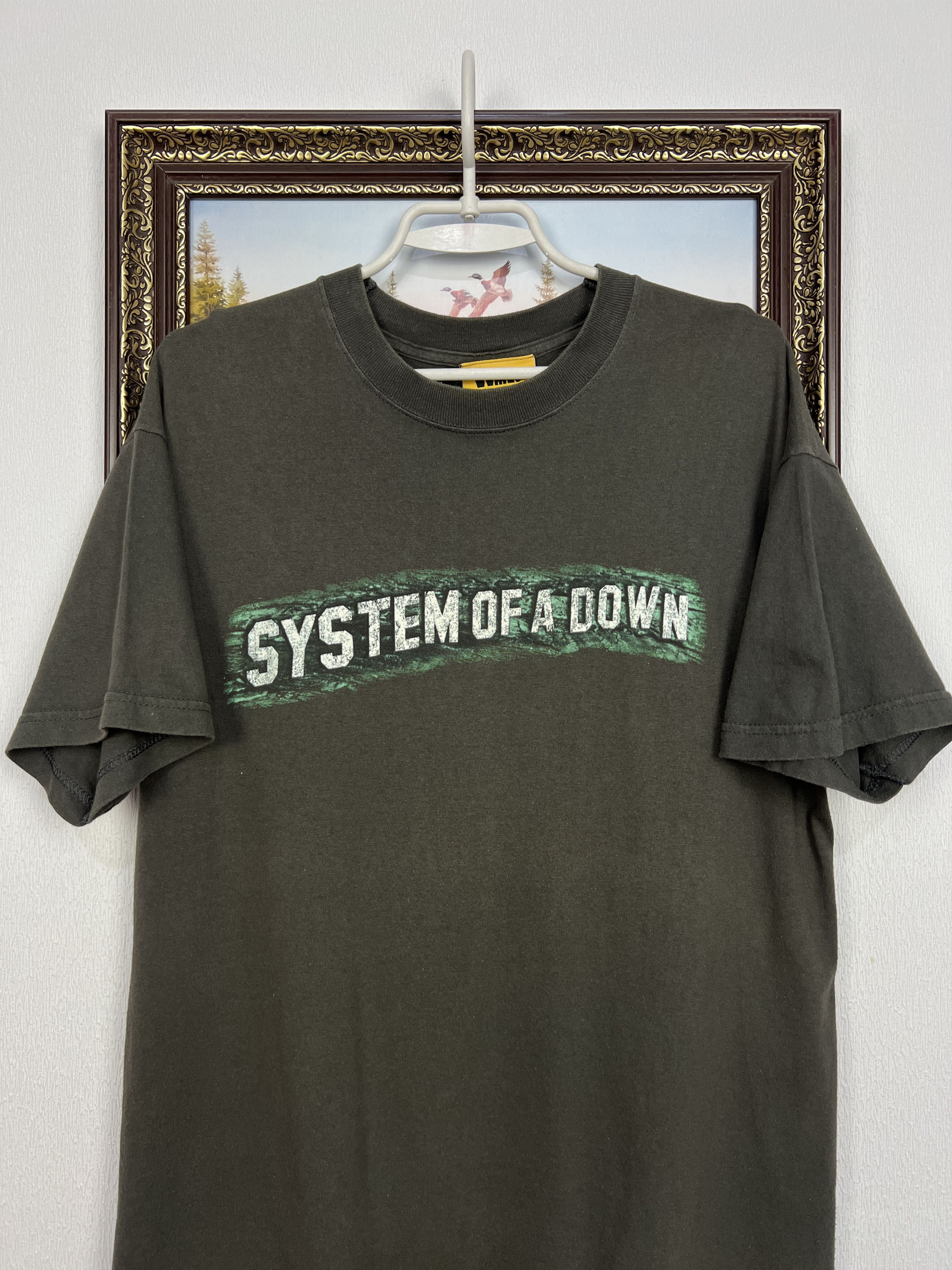 Vintage Vintage SOAD System Of A Down Toxicity Over Print Shirt Size US M / EU 48-50 / 2 - 2 Thumbnail