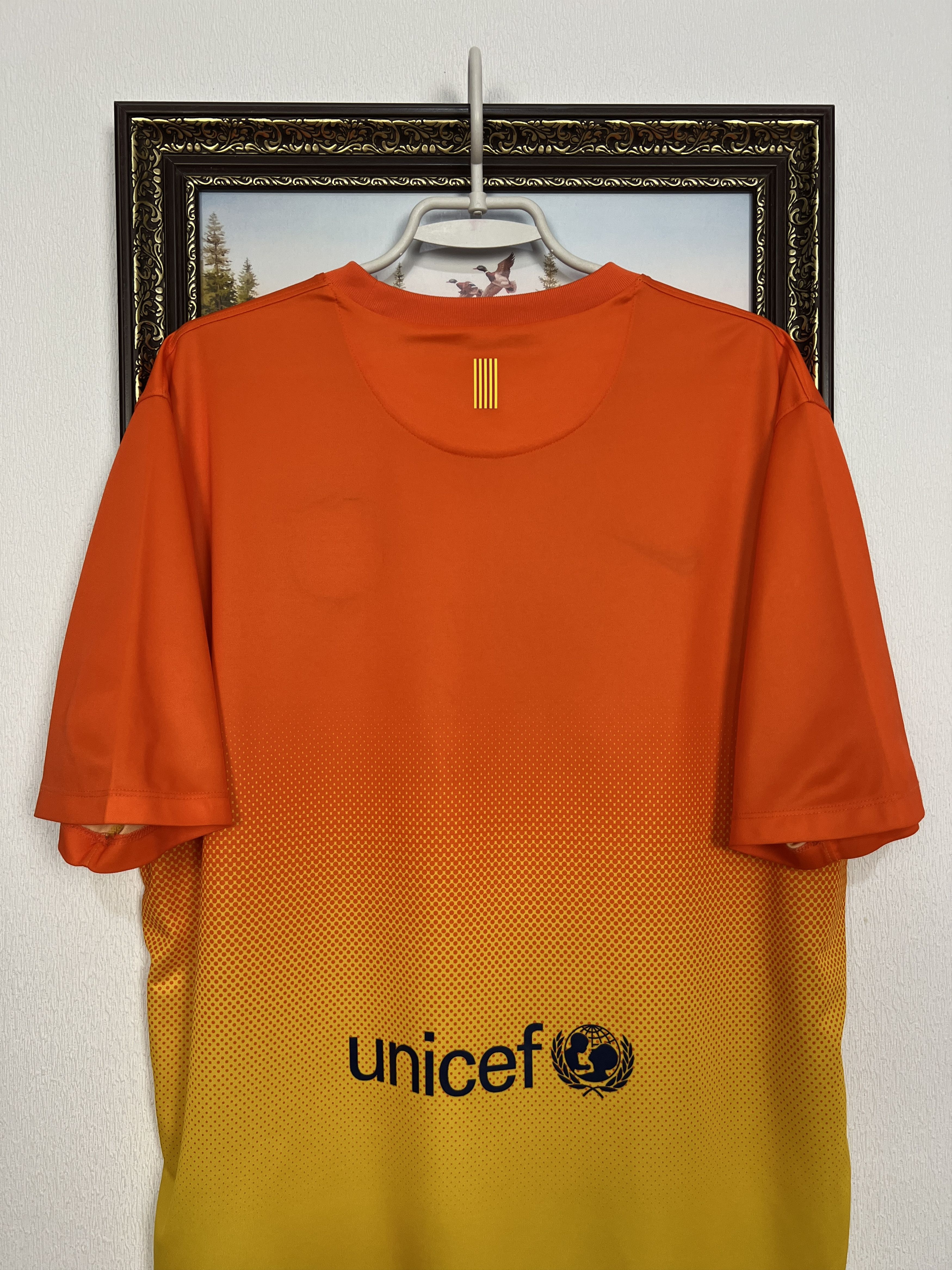 Nike Barcelona Away football shirt Soccer Jersey Trikot Camiseta Size US XL / EU 56 / 4 - 9 Thumbnail