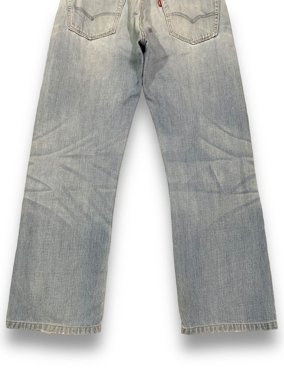Levi's Vintage Clothing Vintage Y2K Levis 505 Blue Wash Straight Leg Jeans 33x28 Size US 33 - 17 Thumbnail
