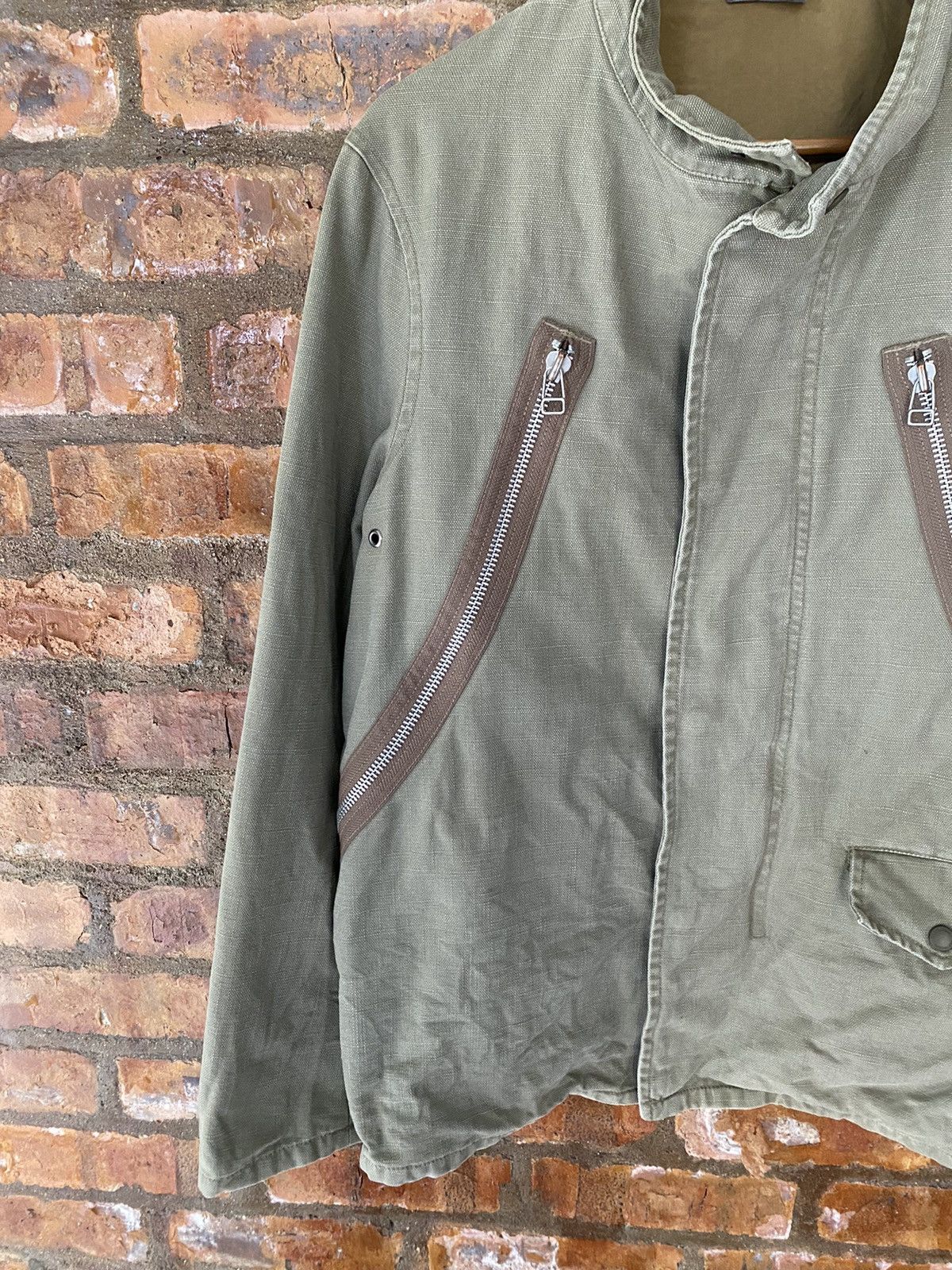 Japanese Brand 1990s Westborne Japan Large “5 zip” Dual Zipper 180 Degree Size US L / EU 52-54 / 3 - 6 Thumbnail