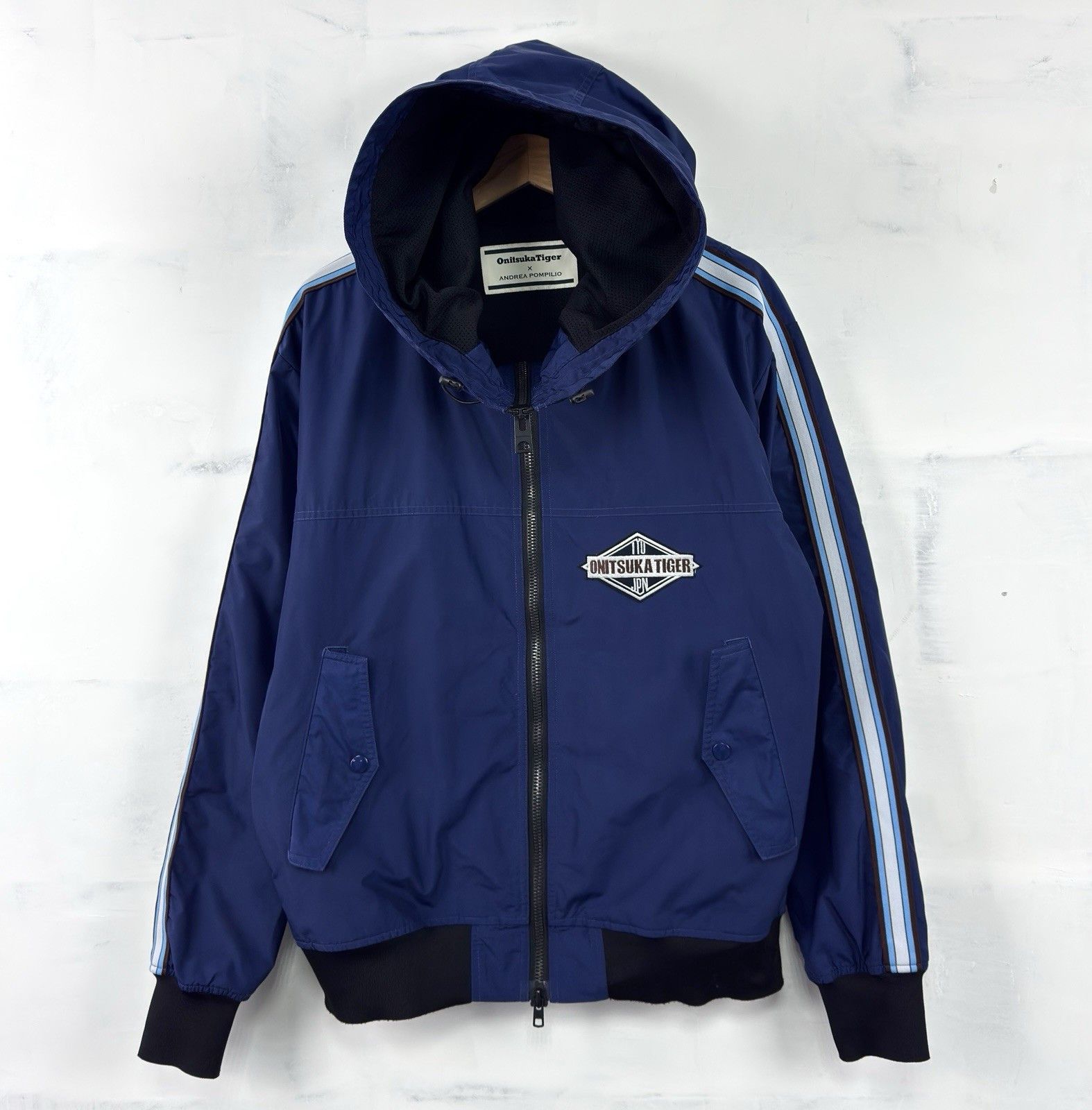 Onitsuka Tiger Onitsuka Tiger x Andrea Pompilio Track Suit Hooded Jacket Size US L / EU 52-54 / 3 - 1 Thumbnail