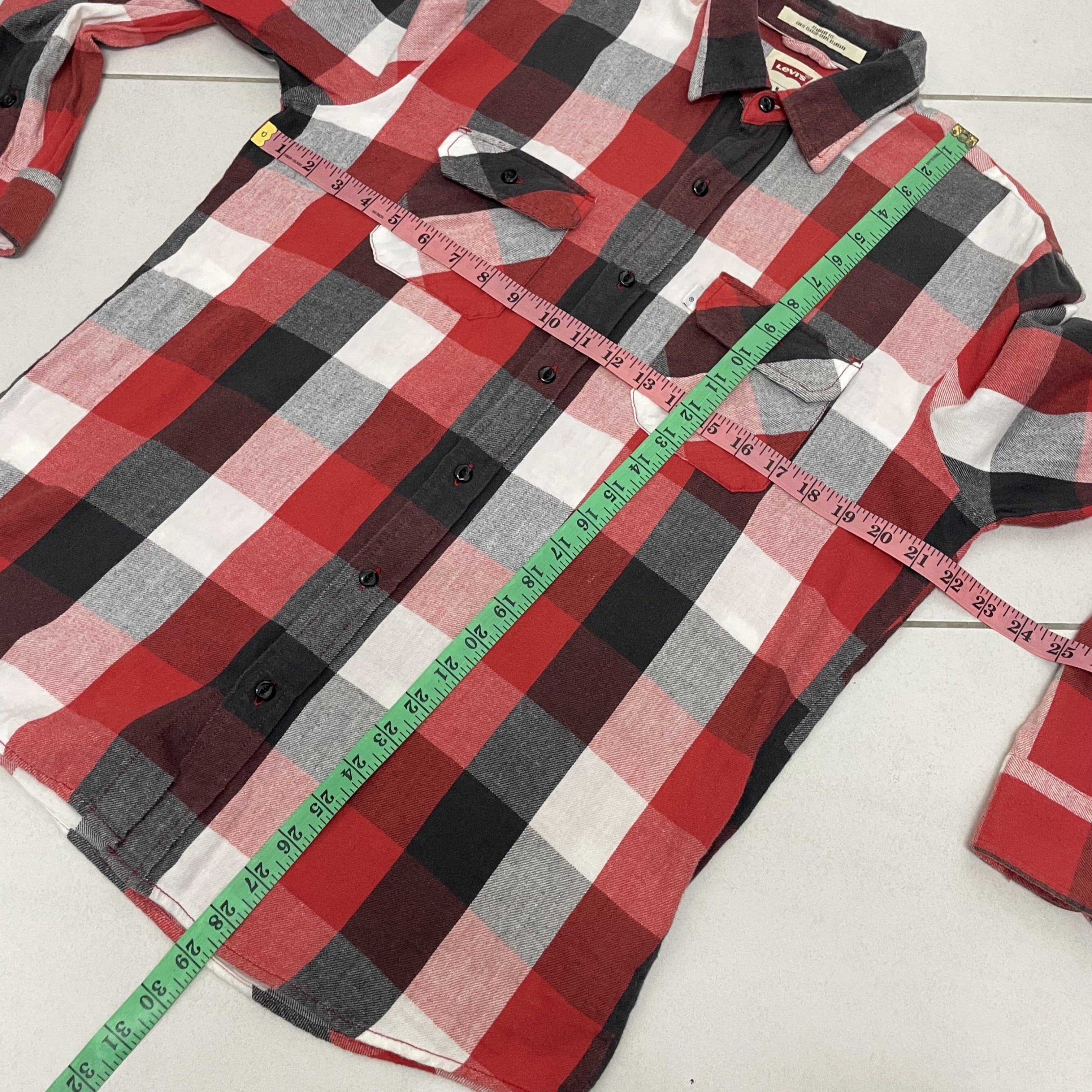 LVC × Levi's × Levi's Vintage Clothing ⭐️SALE⭐️ [M] LEVIS LEVI STRAUSS LEVI'S LVC FLANNEL SHIRT Size US M / EU 48-50 / 2 - 4 Thumbnail