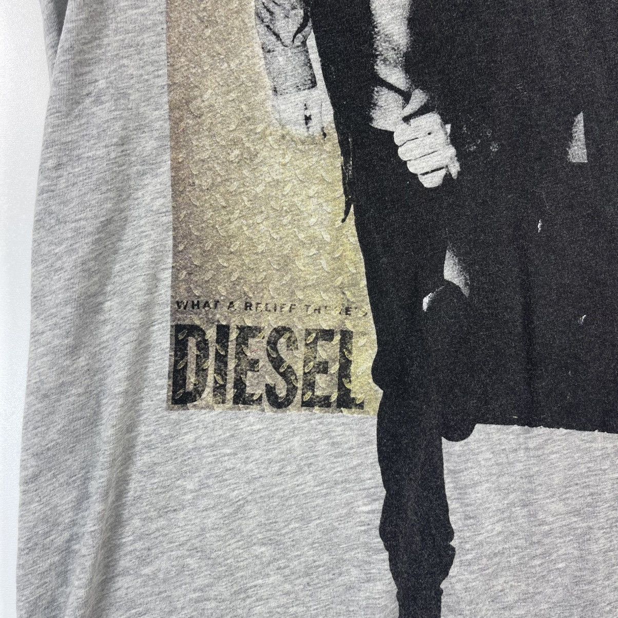 Diesel Vintage Big logo Y2K Diesel T-shirt Size US XL / EU 56 / 4 - 3 Thumbnail