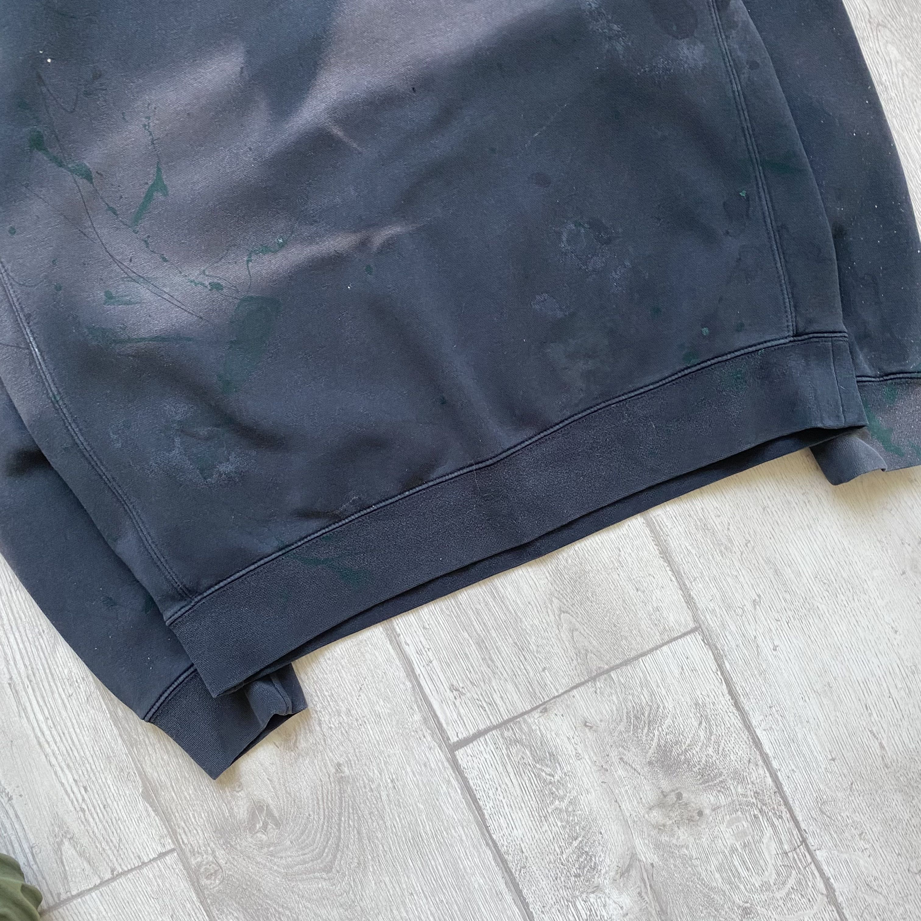 Nike 🦏 Nike Trashed Boxy sweatshirt Paint Faded vintage Size US M / EU 48-50 / 2 - 3 Thumbnail