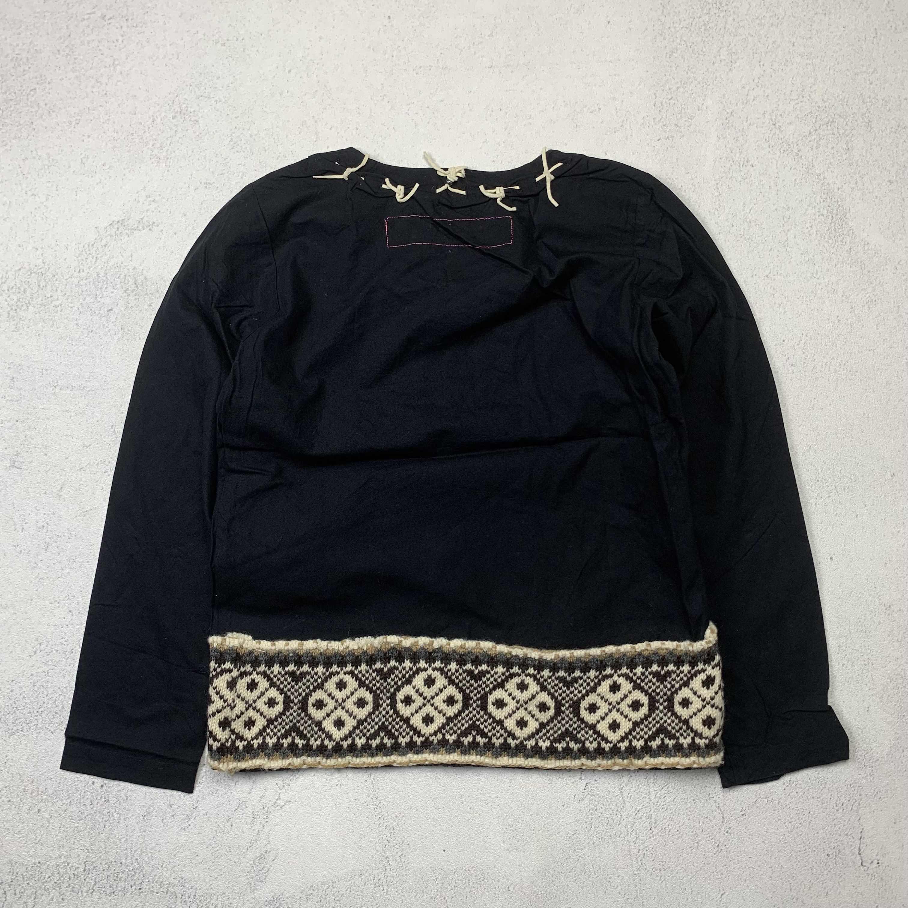 Comme des Garcons Vintage Junya Watanabe CDG Longsleeve Tshirt Size S / US 4 / IT 40 - 5 Thumbnail