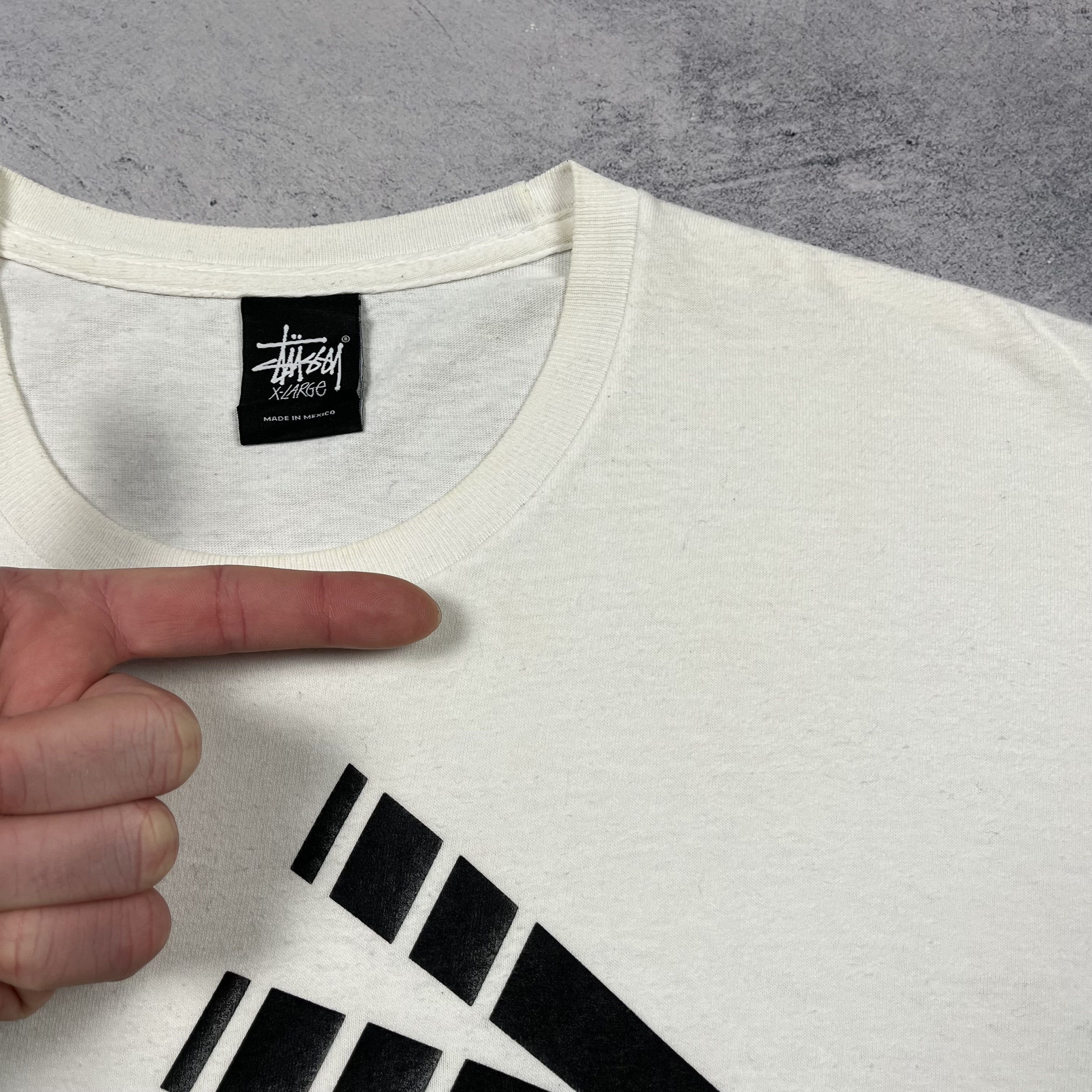 Stussy Vintage Stussy Rare Y2K Big Logo T Shirt 90’s Size US XL / EU 56 / 4 - 16 Thumbnail