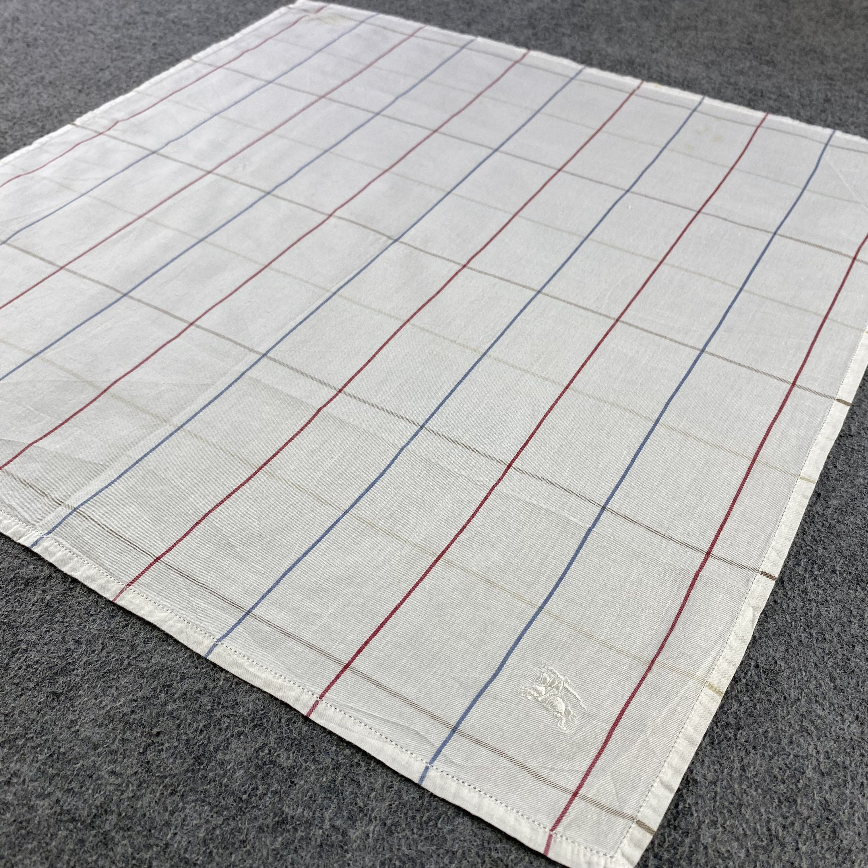 Burberry × Vintage Burberry Handkerchief/Neckerchief/Bandana HC767 Size ONE SIZE - 2 Thumbnail