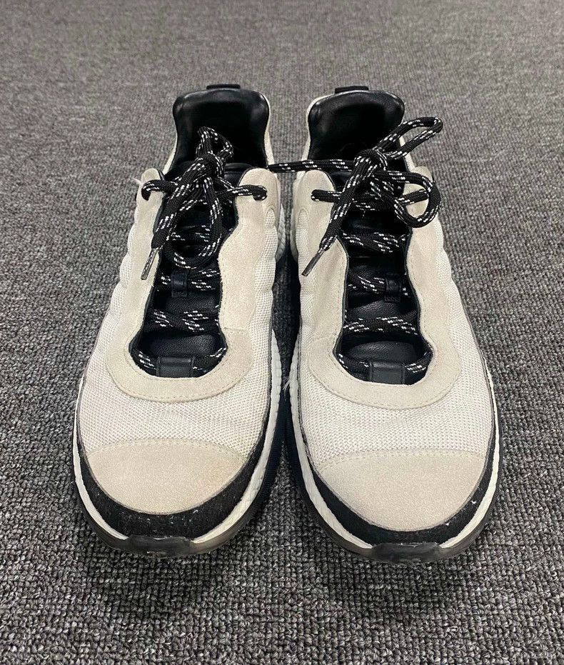 Chanel Chanel Logo Athletic Sneakers in Beige -2505 Size US 10 / EU 43 - 4 Thumbnail