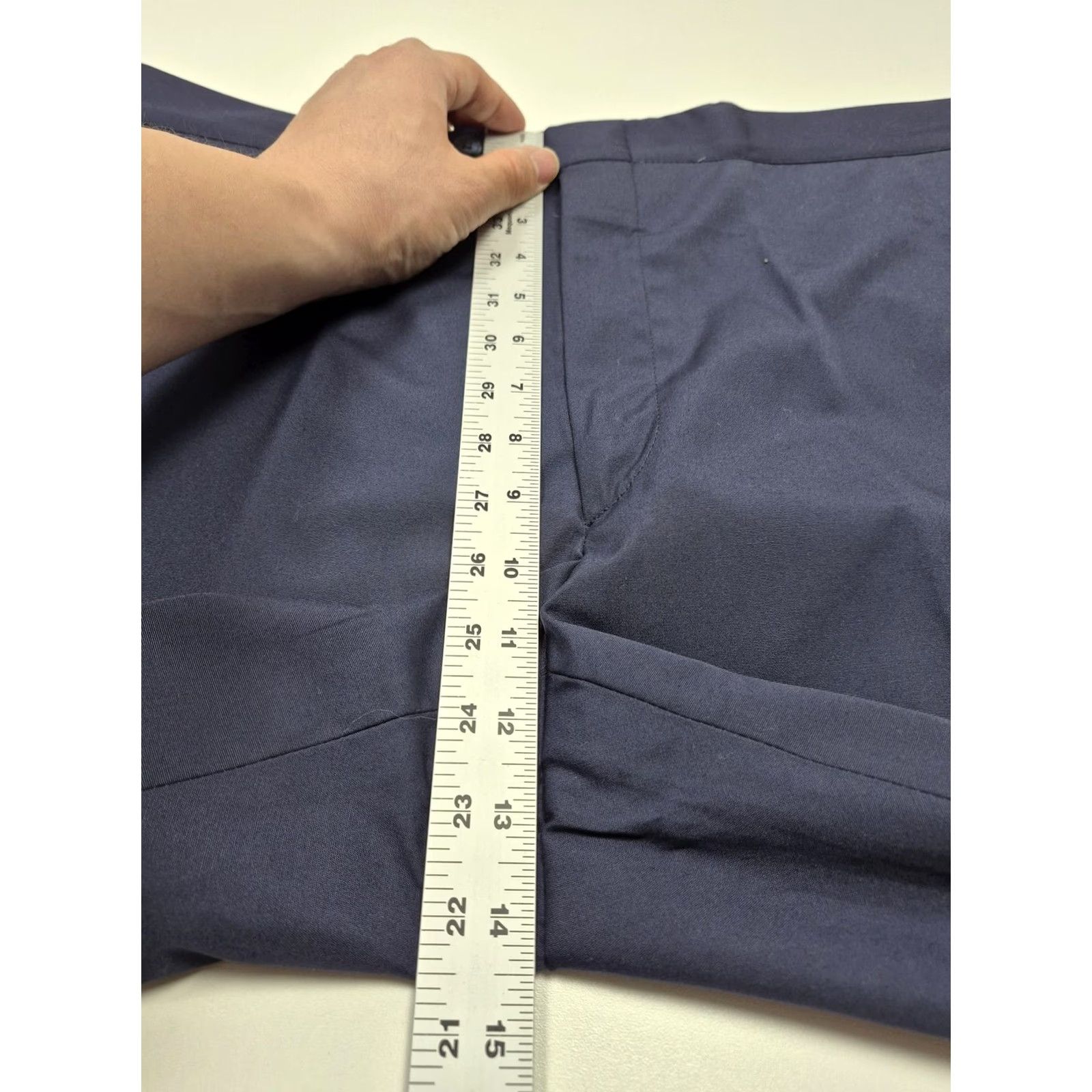 Vintage VTG Sansabelt Sport Dress Pants Mens 38x36 Blue Flat Front Straight Unhemmed NWT Size US 38 / EU 54 - 7 Thumbnail