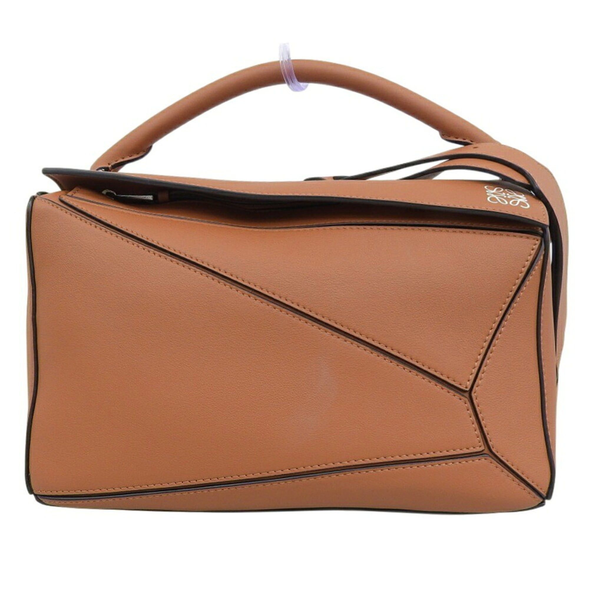 Loewe LOEWE Puzzle Bag Medium Handbag Shoulder Leather Brown Size ONE SIZE - 1 Thumbnail