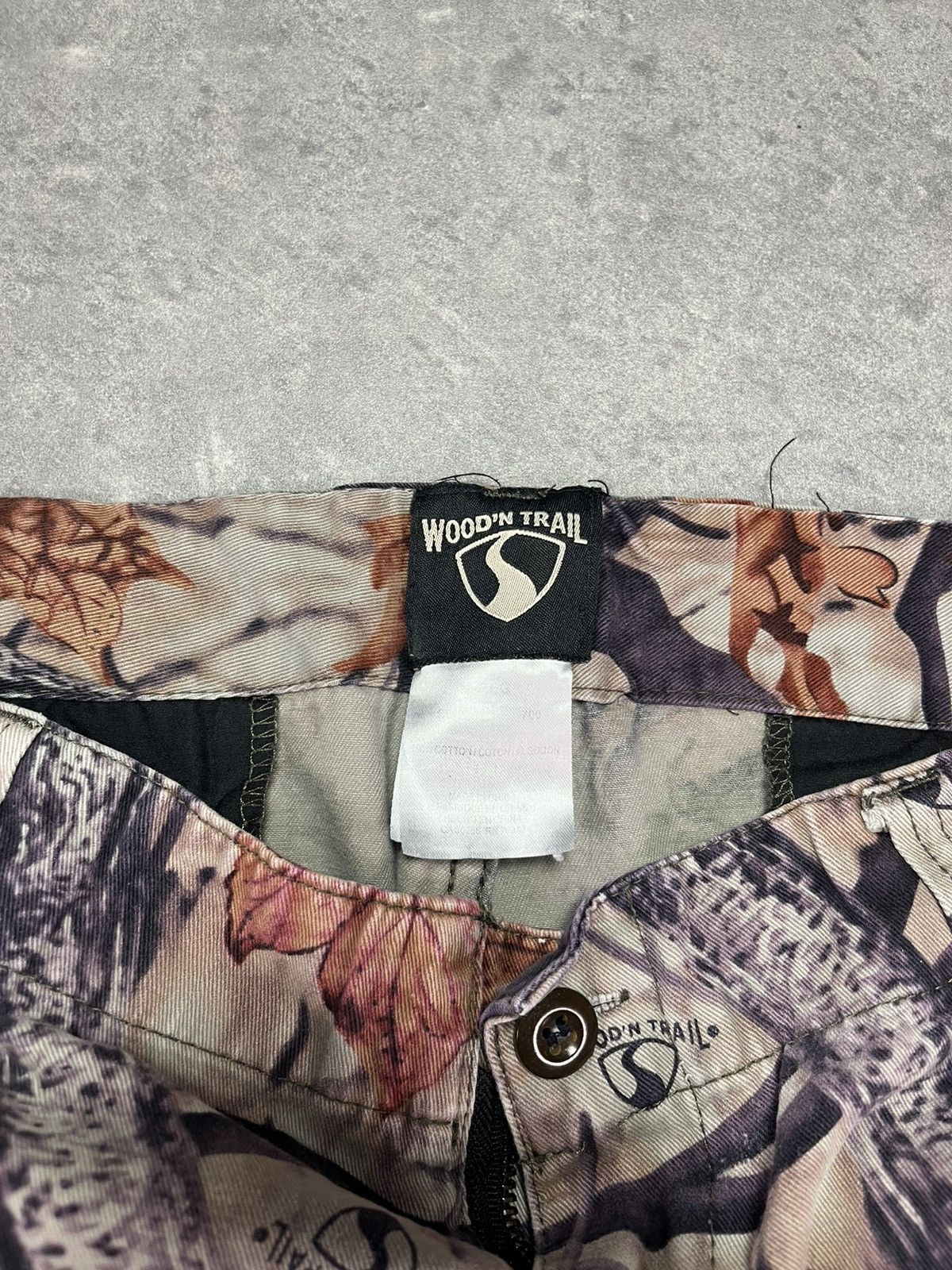Realtree Wood’n Trail Realtree Camo Baggy Cargo Pants Denim 34 Size US 34 / EU 50 - 9 Thumbnail