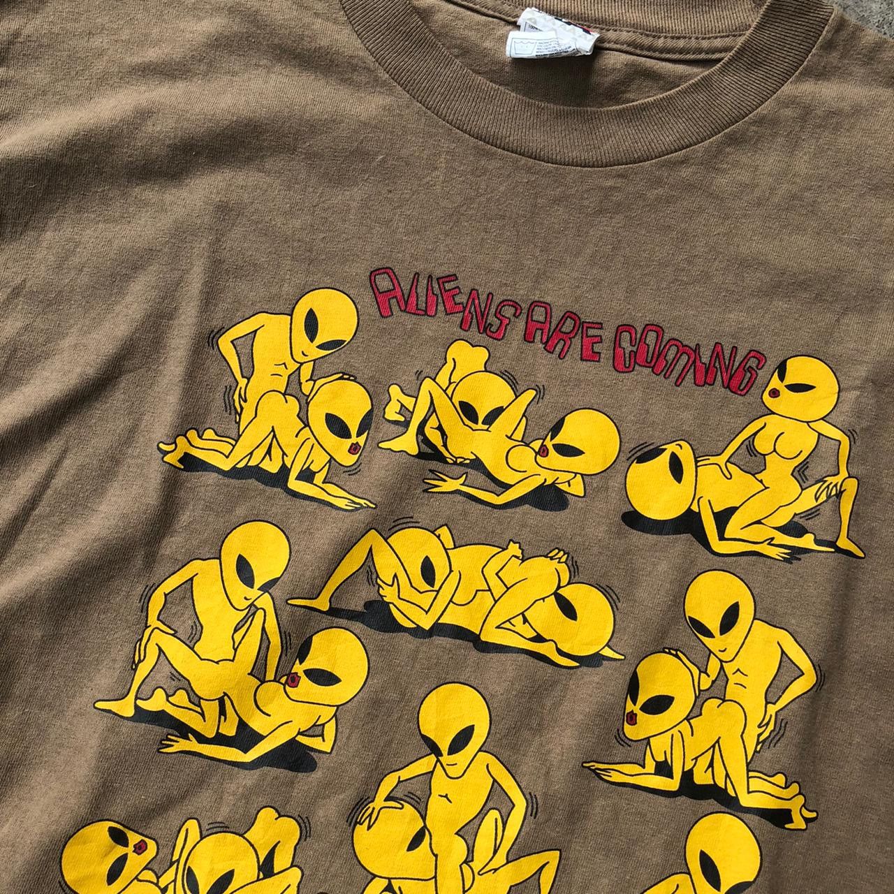 Vintage Alien Sex Tee Size US M / EU 48-50 / 2 - 3 Thumbnail