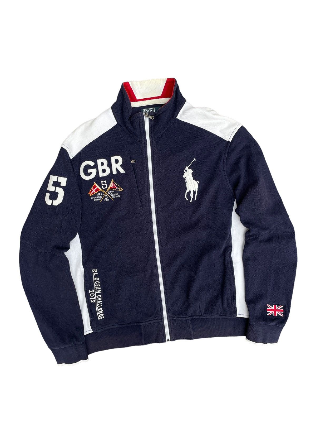 Polo Ralph Lauren Chief Keef Polo Ralph Lauren zip sweatshirt GRB vintage y2k Size US L / EU 52-54 / 3 - 1 Thumbnail