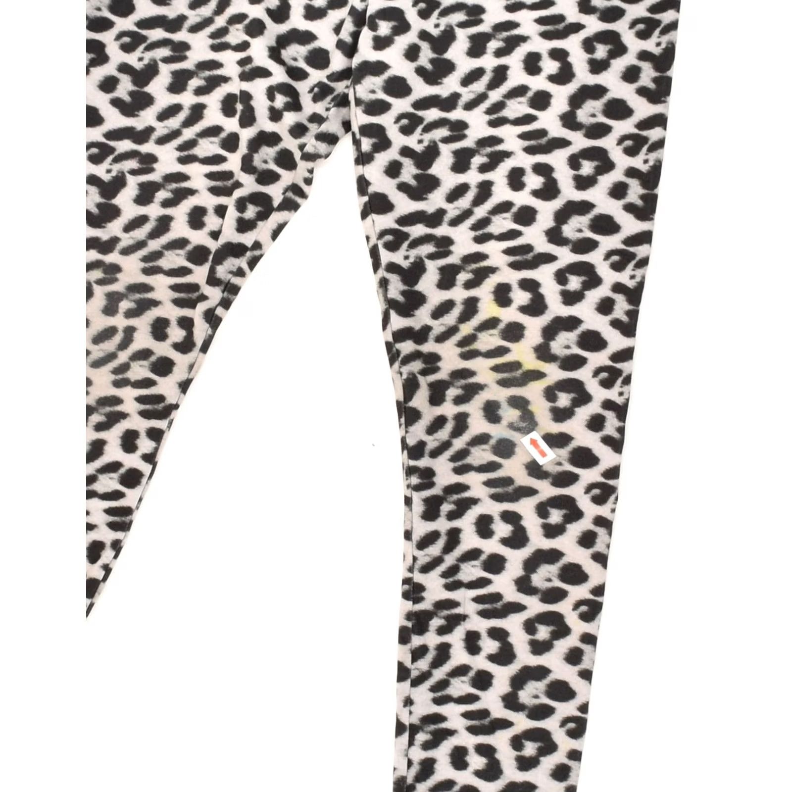 Hurley HURLEY Womens Leggings Small Grey Animal Print Polyester W26 L22 Size 28" / US 6 / IT 42 - 3 Thumbnail