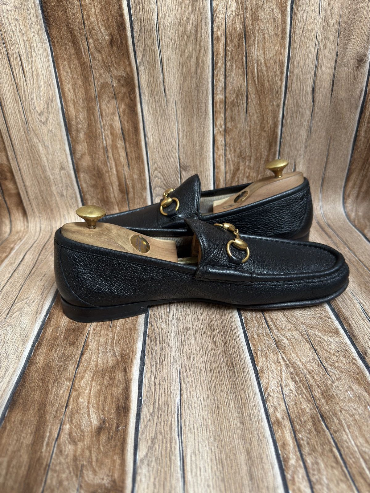 Gucci × Vintage 1953 horsebit grain loafers Size US 8 / EU 41 - 10 Thumbnail