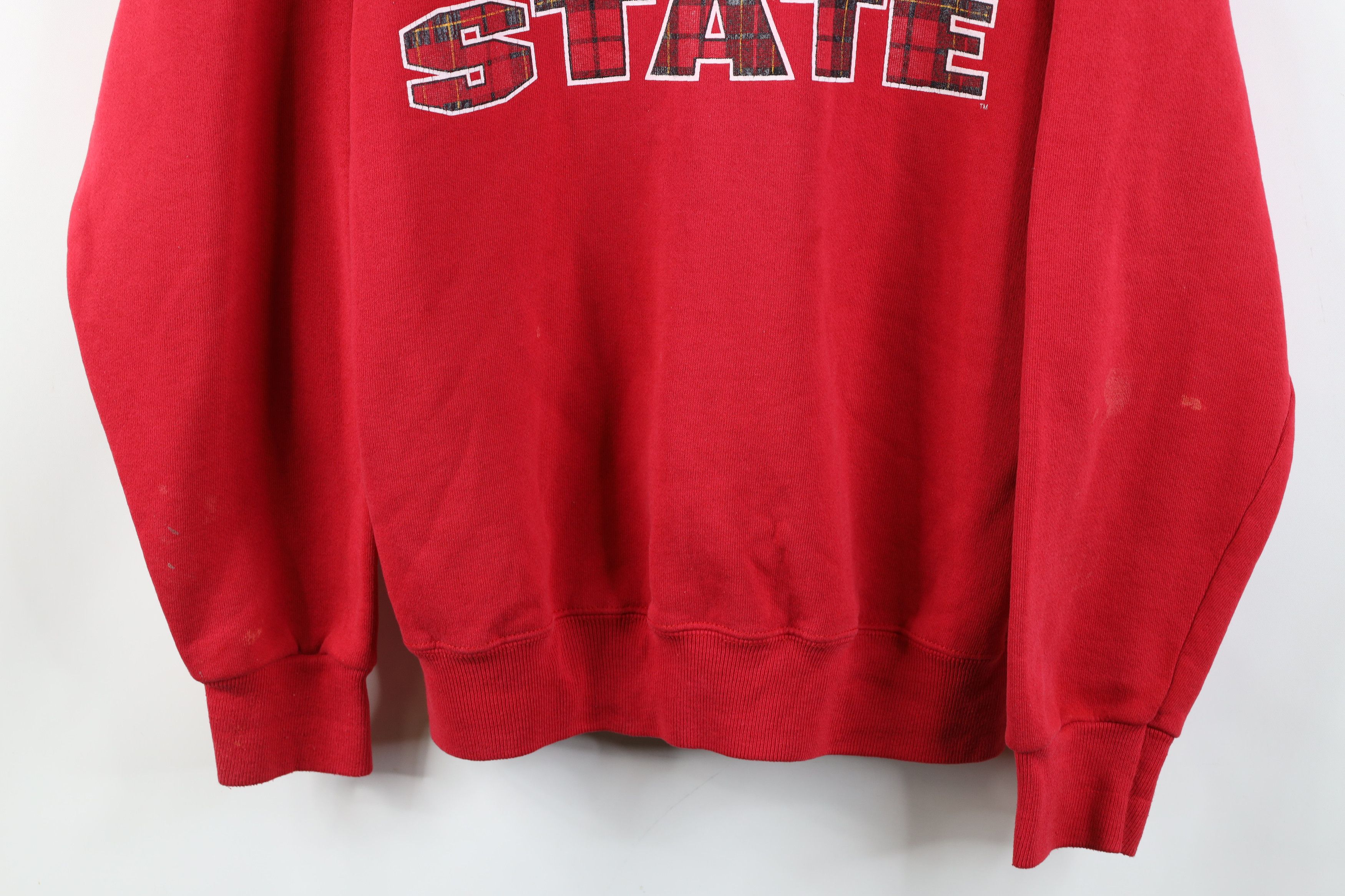 Vintage Vintage 90s Ohio State University Football Sweatshirt USA Size XL / US 12-14 / IT 48-50 - 3 Thumbnail