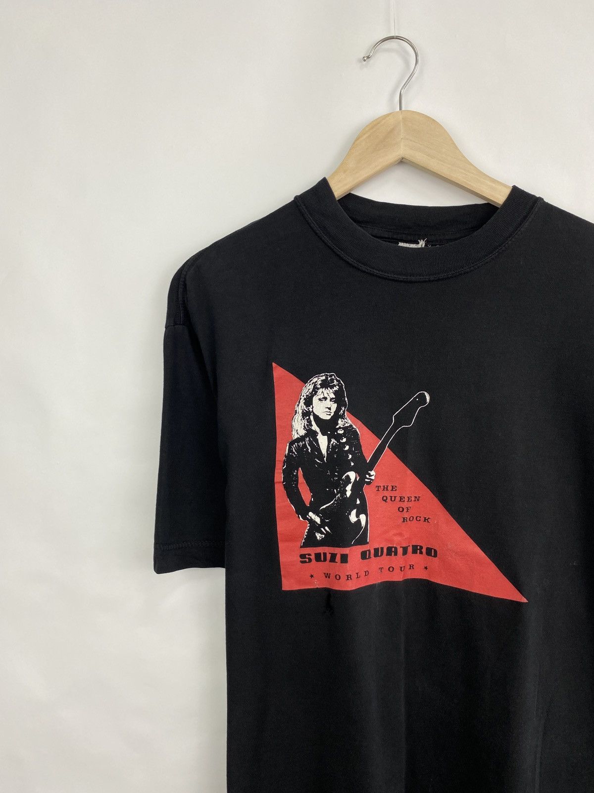 Band Tees × Vintage Vintage 90 Suzi Quatro The Queen of Rock t-shirt Size US L / EU 52-54 / 3 - 2 Thumbnail