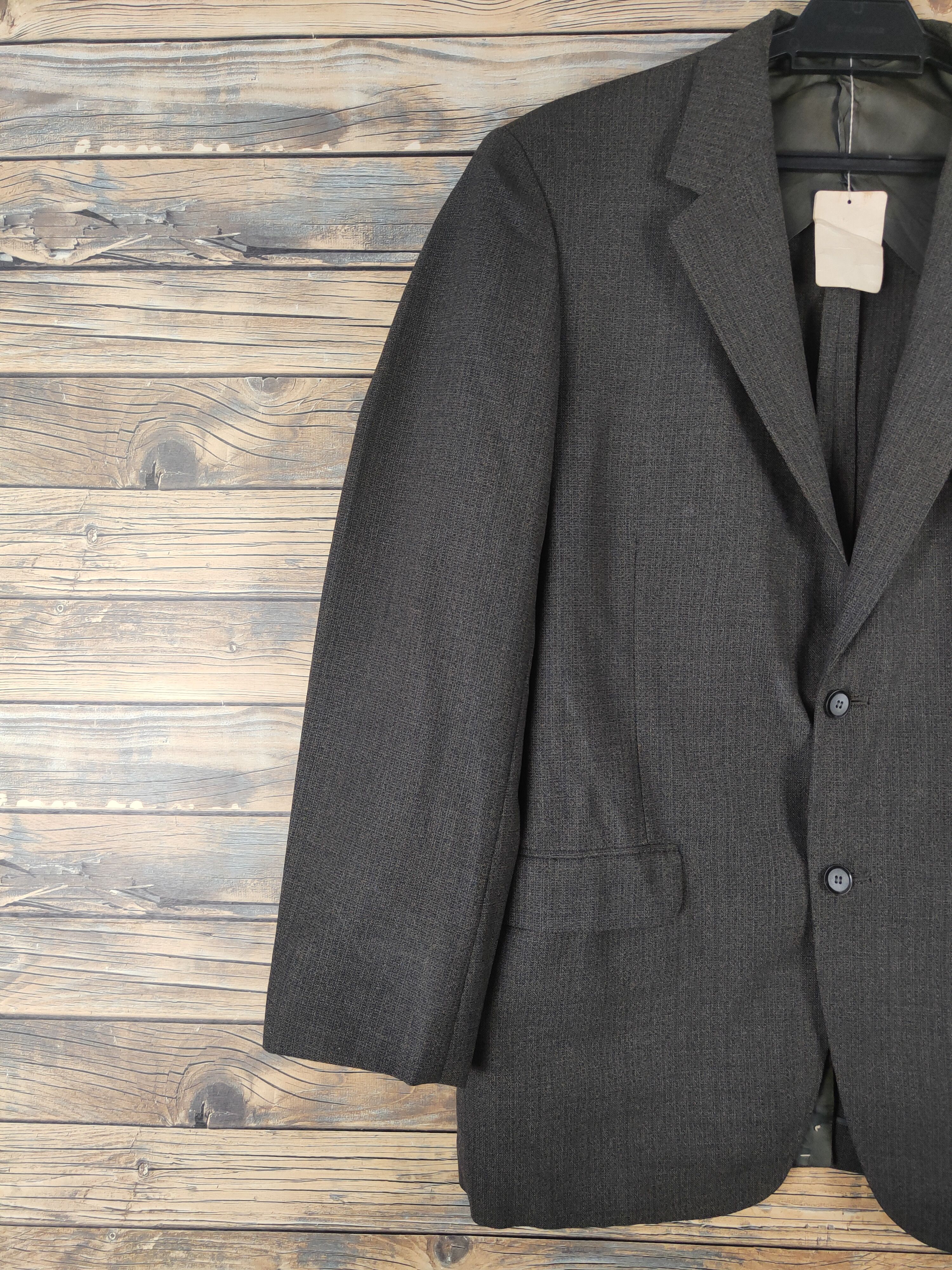 Vintage Authentic Vintage by Mages Dark Gray Blazers Size US M / EU 48-50 / 2 - 4 Thumbnail