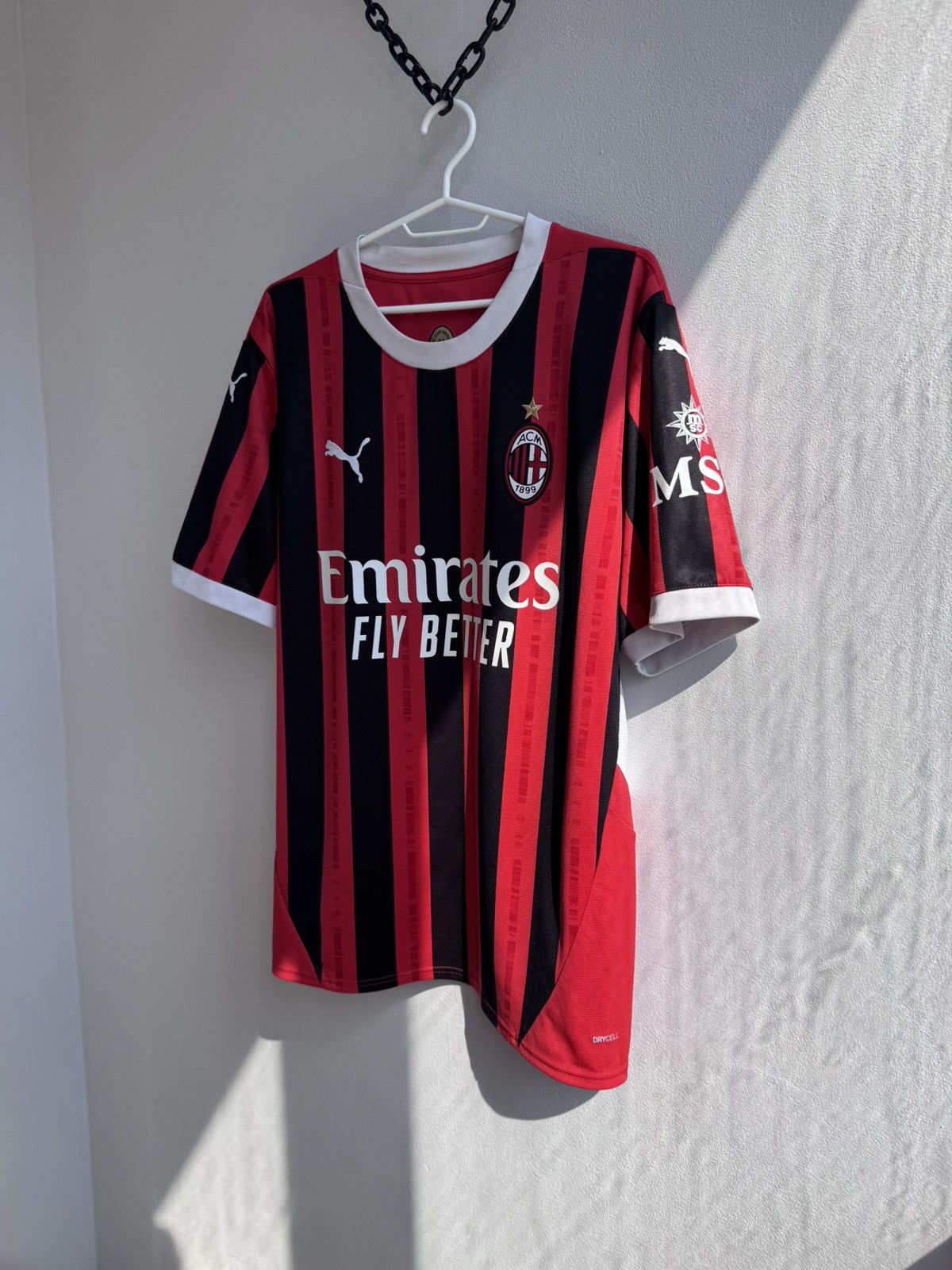 Puma Milan 2024 2025 Home Football Shirt Soccer Jersey Men Puma Size US XL / EU 56 / 4 - 2 Thumbnail