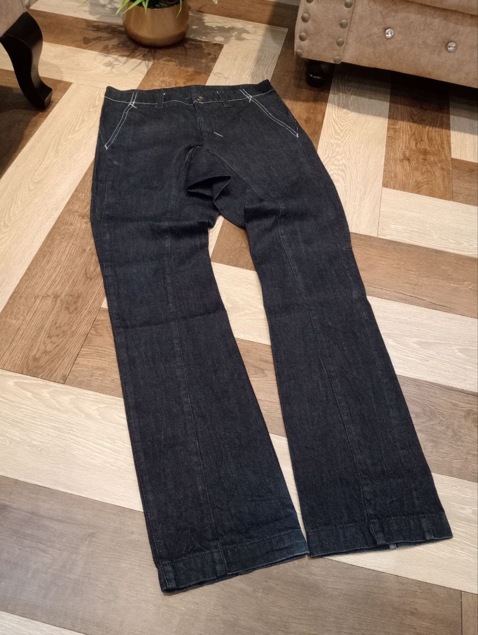 Katharine Hamnett London HAMNETT BLUE INDIGO MODEL SPS DENIM PANTS Size US 33 - 3 Thumbnail