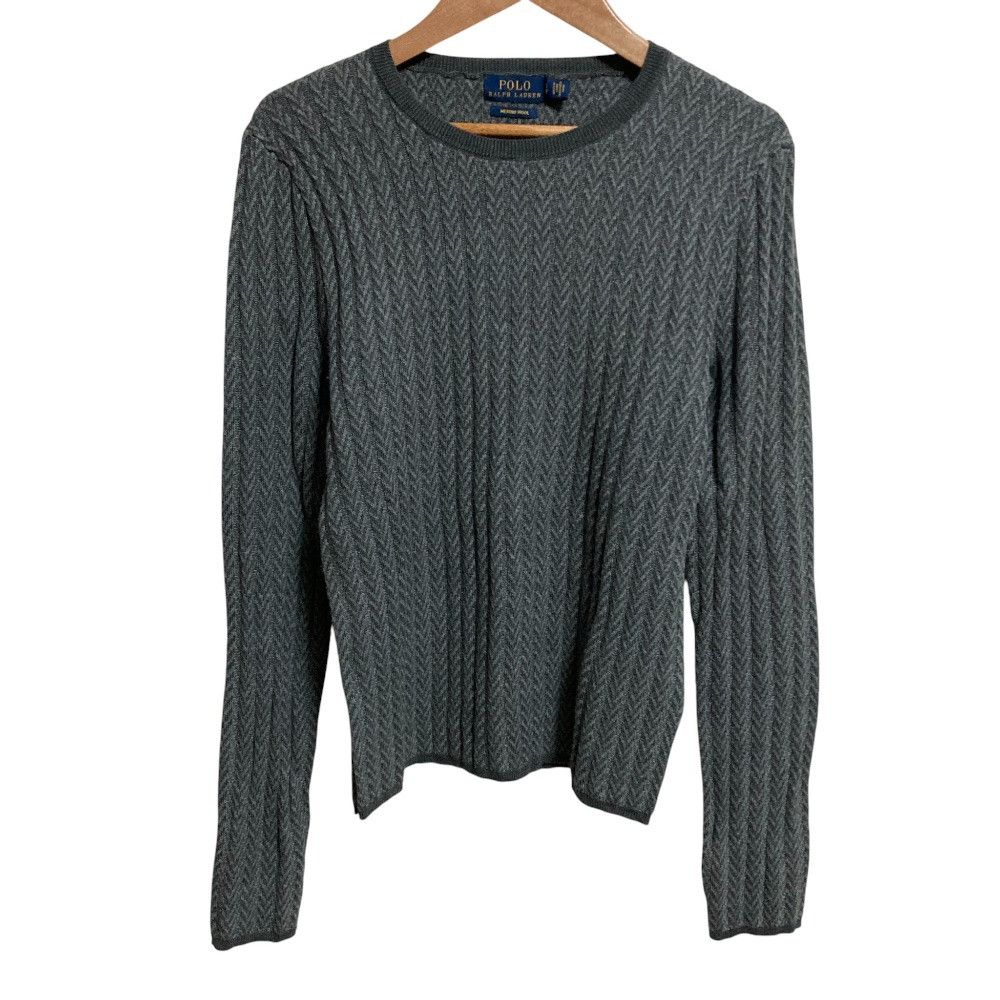 Ralph Lauren Ralph Lauren Polo Ralph Lauren Herringbone Merino Wool Sweater Textile Tops DUTY FREE for USA Size ONE SIZE - 1 Thumbnail