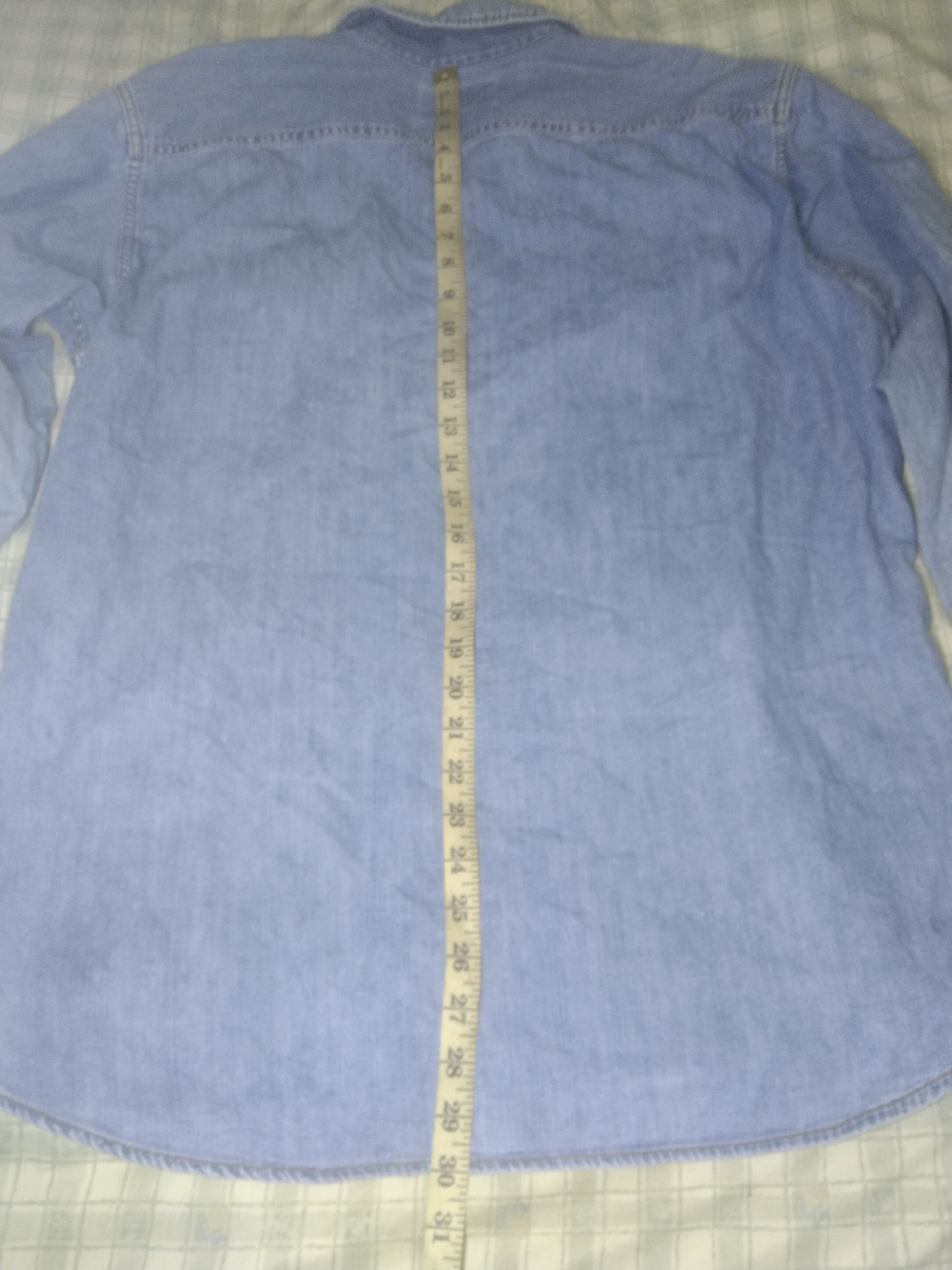 Levi's × Vintage Vintage 90's Levi's long sleeve denim button fly shirt Size US L / EU 52-54 / 3 - 13 Thumbnail