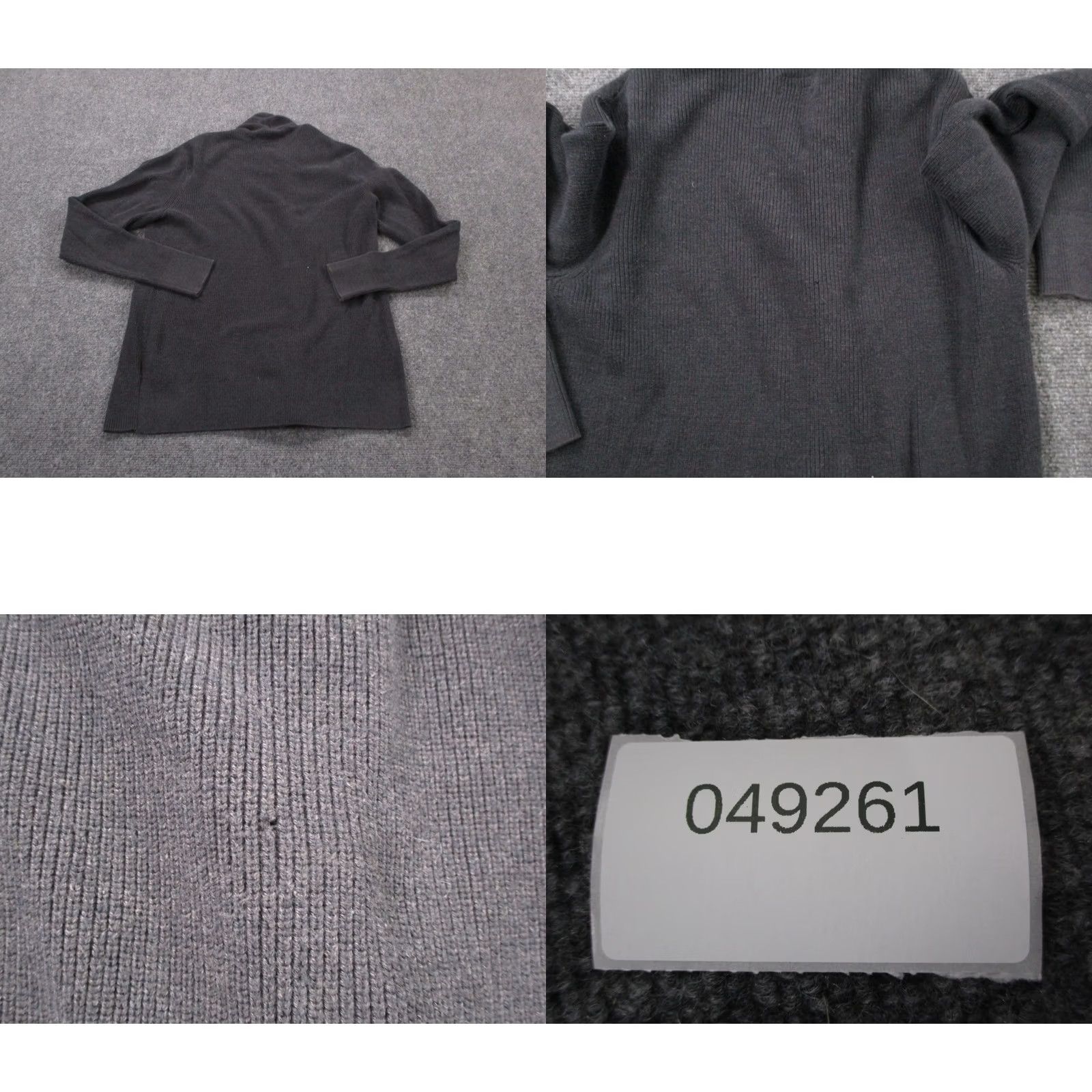 Allsaints Allsaints Black Zip Sweater Jacket Women S Casual Ribbed Size S / US 4 / IT 40 - 8 Thumbnail