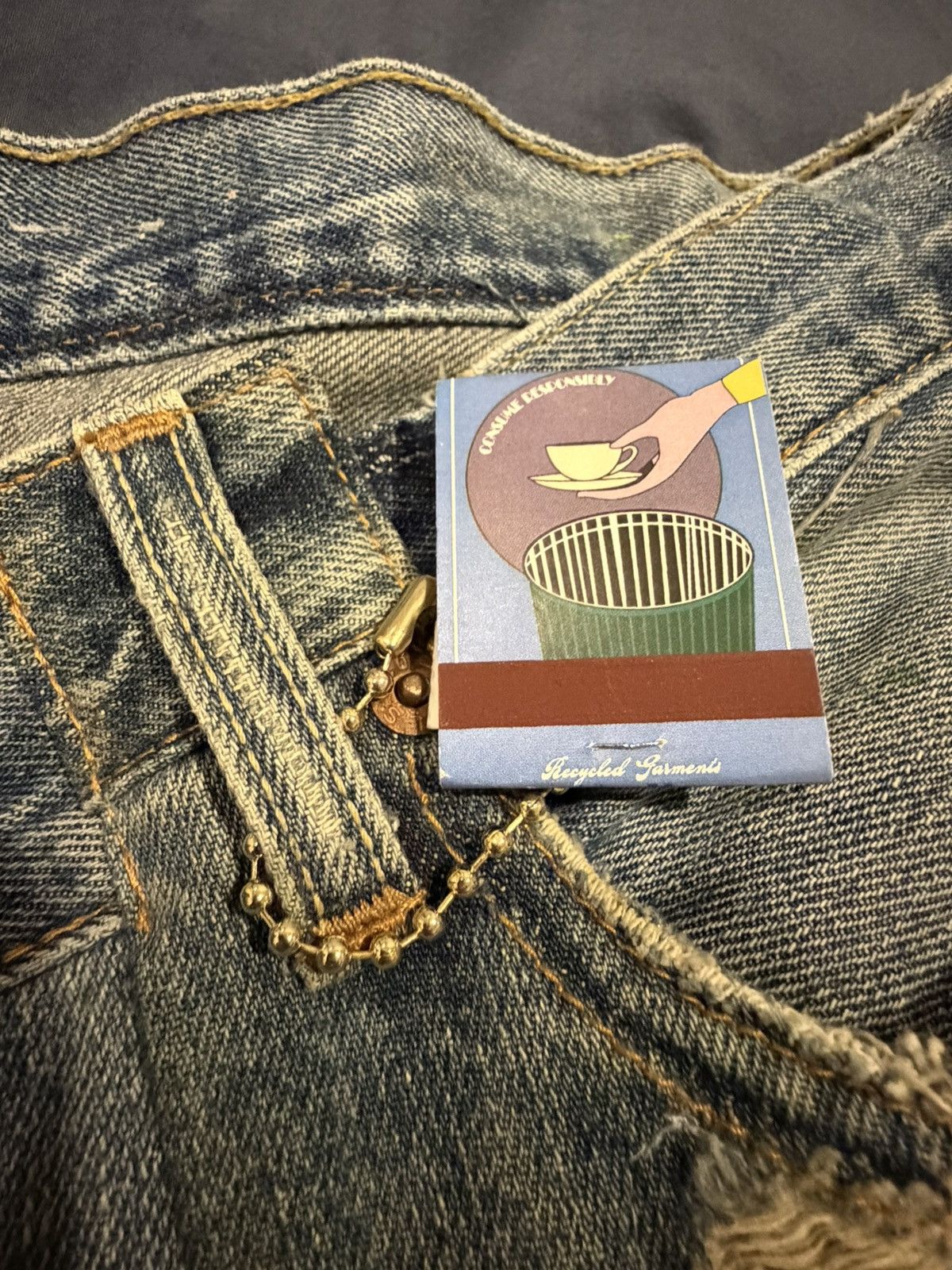Better With Age Better With Age Reworked Levi's 501 Jorts Size 32 - DS Size US 32 / EU 48 - 6 Thumbnail