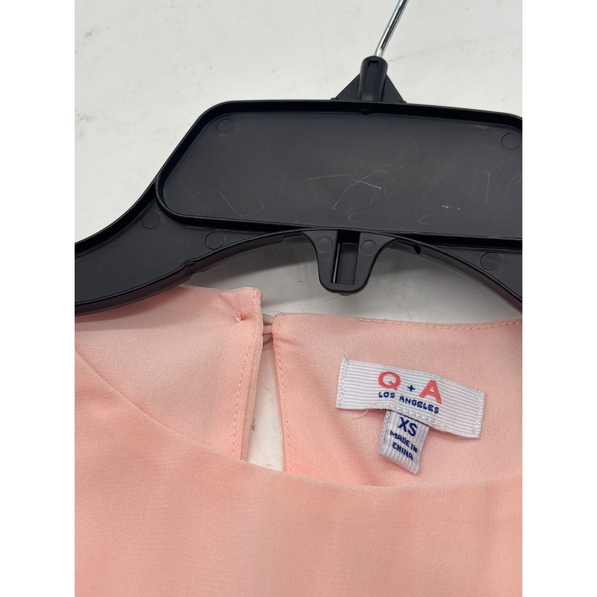 Other Q & A Volume Sleeve Blouse, Pale Pink, XS Size XS / US 0-2 / IT 36-38 - 6 Thumbnail