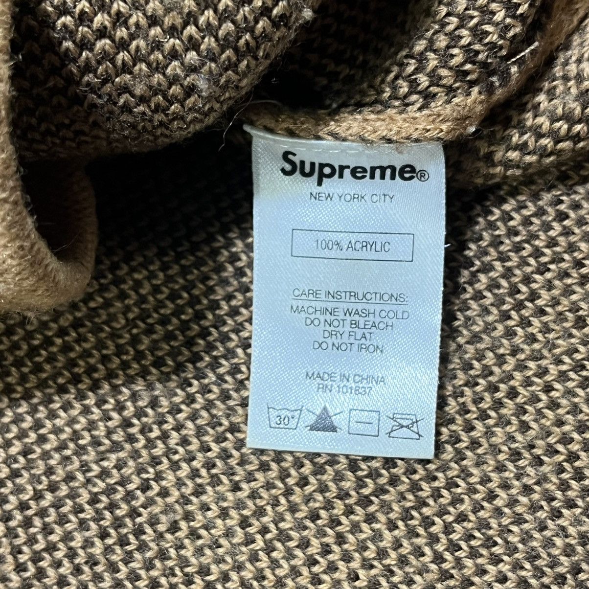 Supreme Supreme Brushed Checkerboard Cardigan Sweater Size Large Size US L / EU 52-54 / 3 - 9 Thumbnail