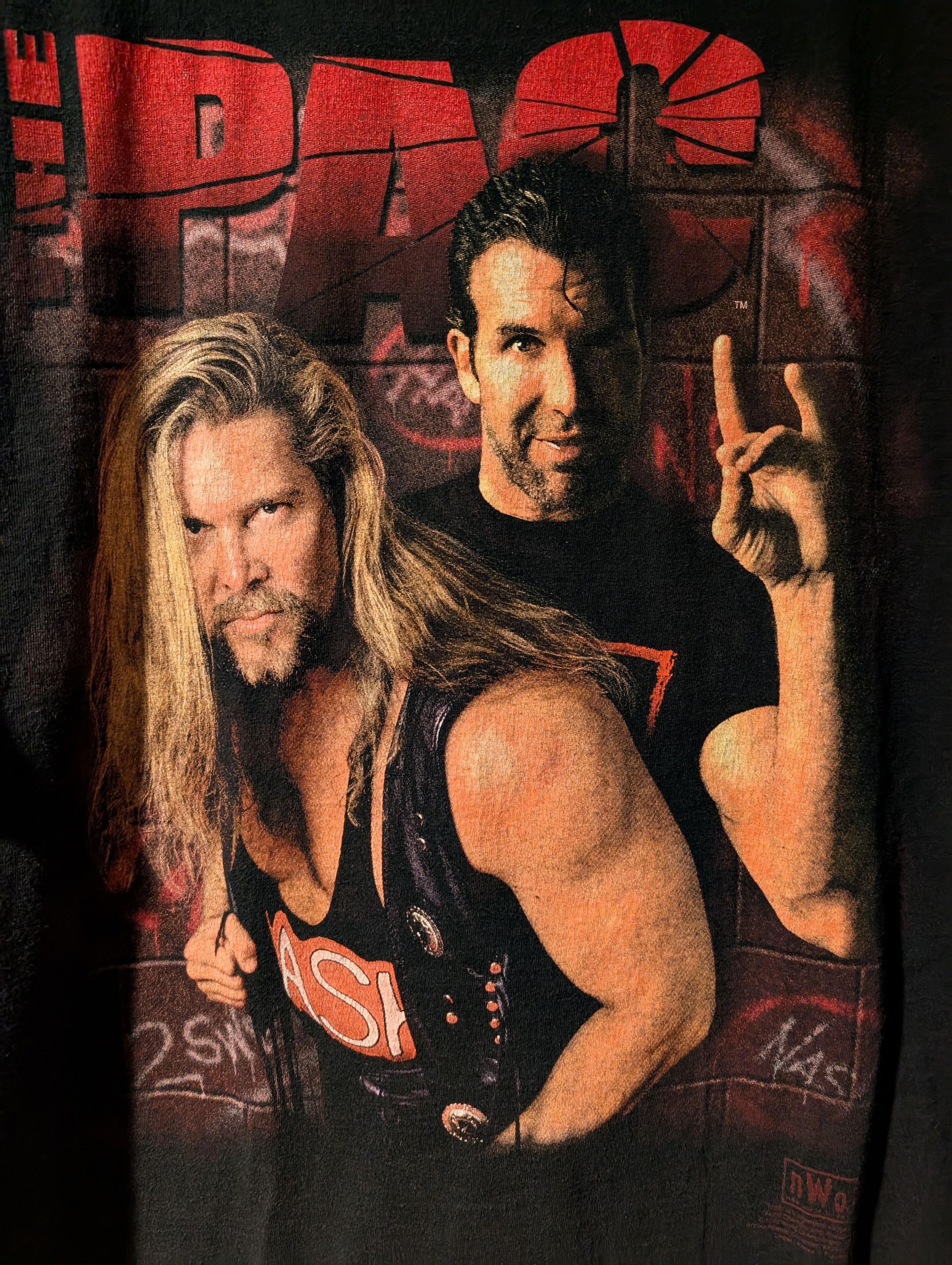WWE Vintage 1998 The Pac New World Order No Mercy T-Shirt Size US XXL / EU 58 / 5 - 2 Thumbnail